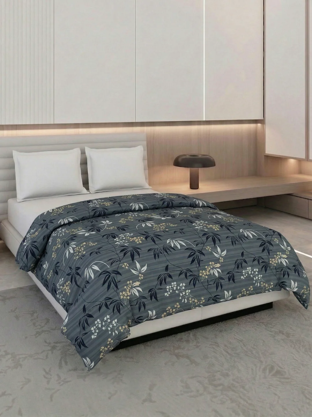 Floral Print Double Bed 3 Ply 105 GSM Comforter Timeless Collection Weight 1.6 kg - Image 2