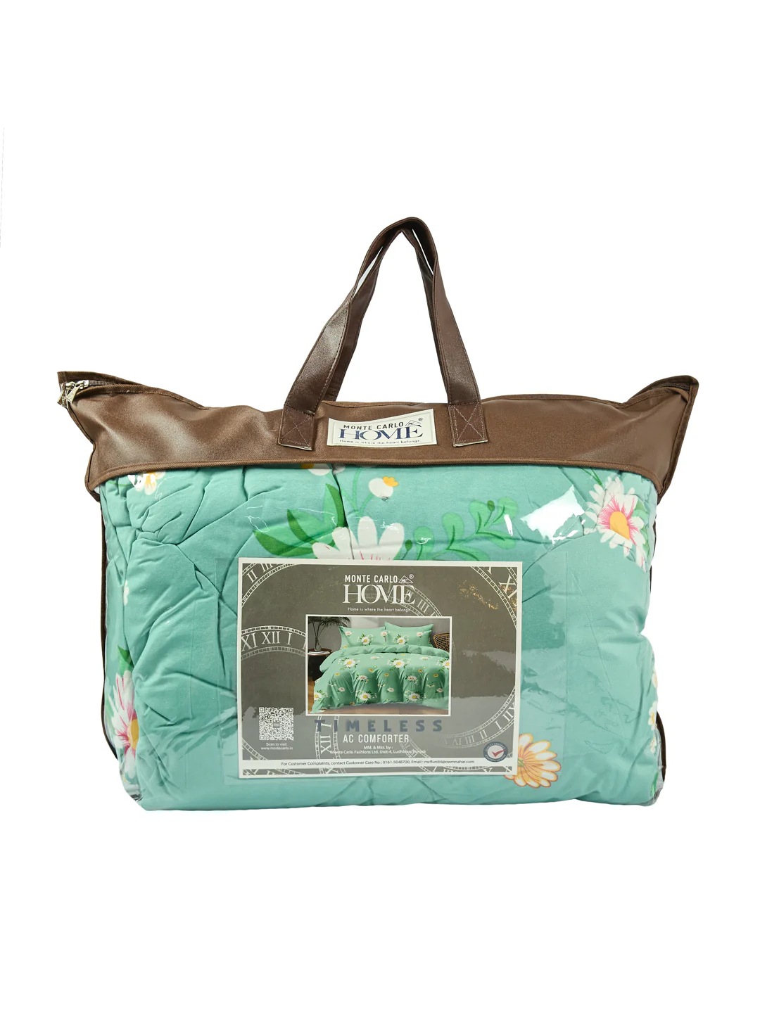 Floral Print Double Bed 3 Ply 105 GSM Comforter Timeless Collection Weight 1.6 kg - Image 10