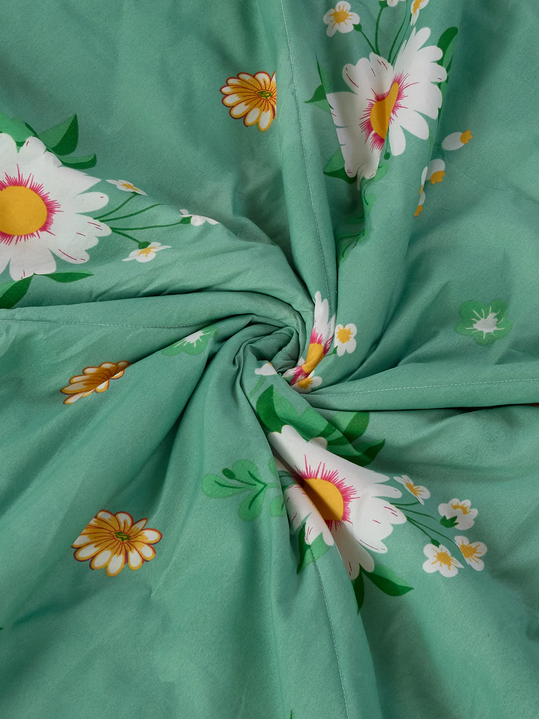 Floral Print Double Bed 3 Ply 105 GSM Comforter Timeless Collection Weight 1.6 kg - Image 7