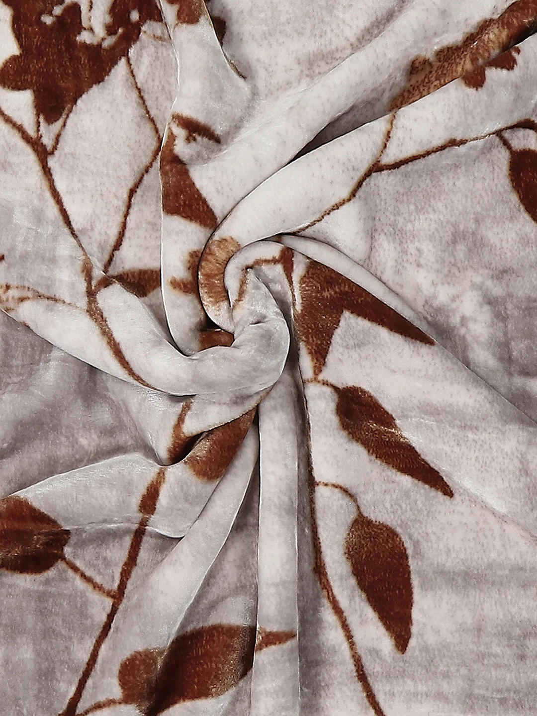Floral Print Double Bed 947 GSM Blanket for Heavy Winter -2 Ply (Weight 5 kg) - Image 7
