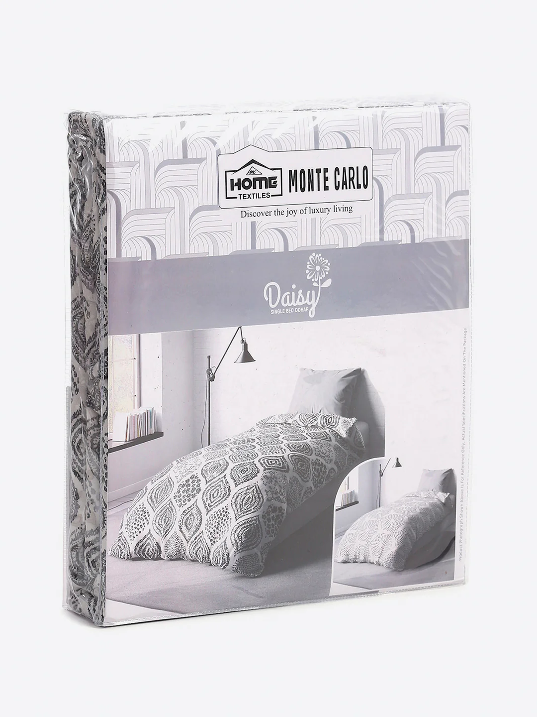 Floral Print Single Bed 150 GSM Dohar for Mild Winter - (Daisy) - Image 10