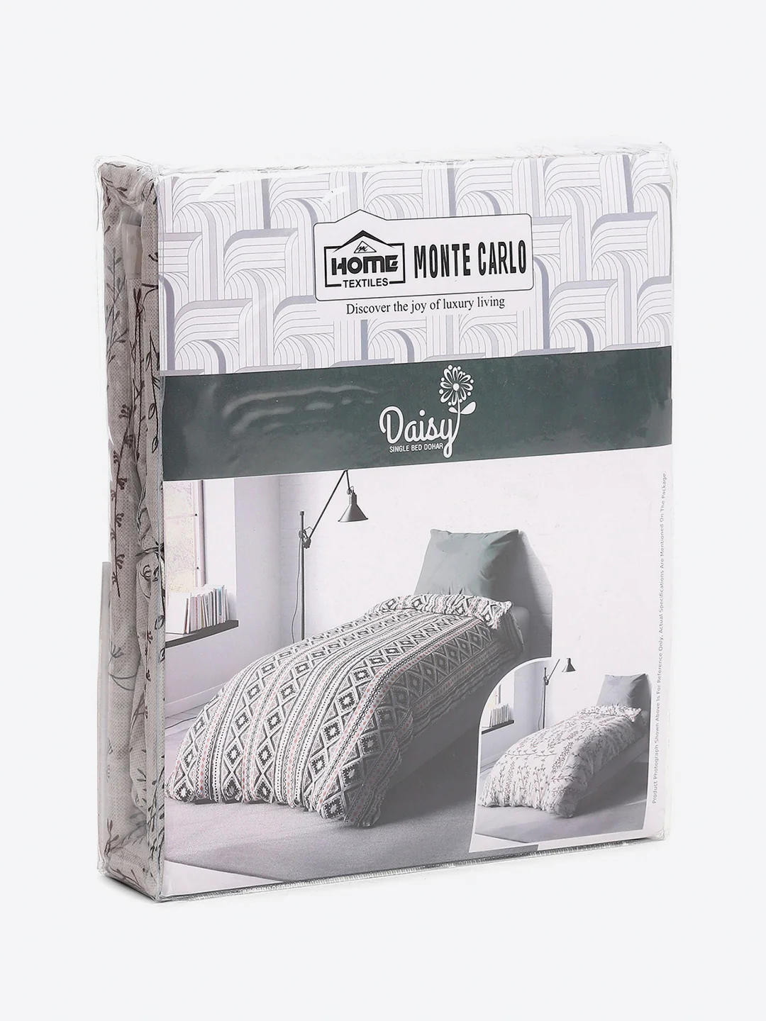 Floral Print Single Bed 150 GSM Dohar for Mild Winter - (Daisy) - Image 10