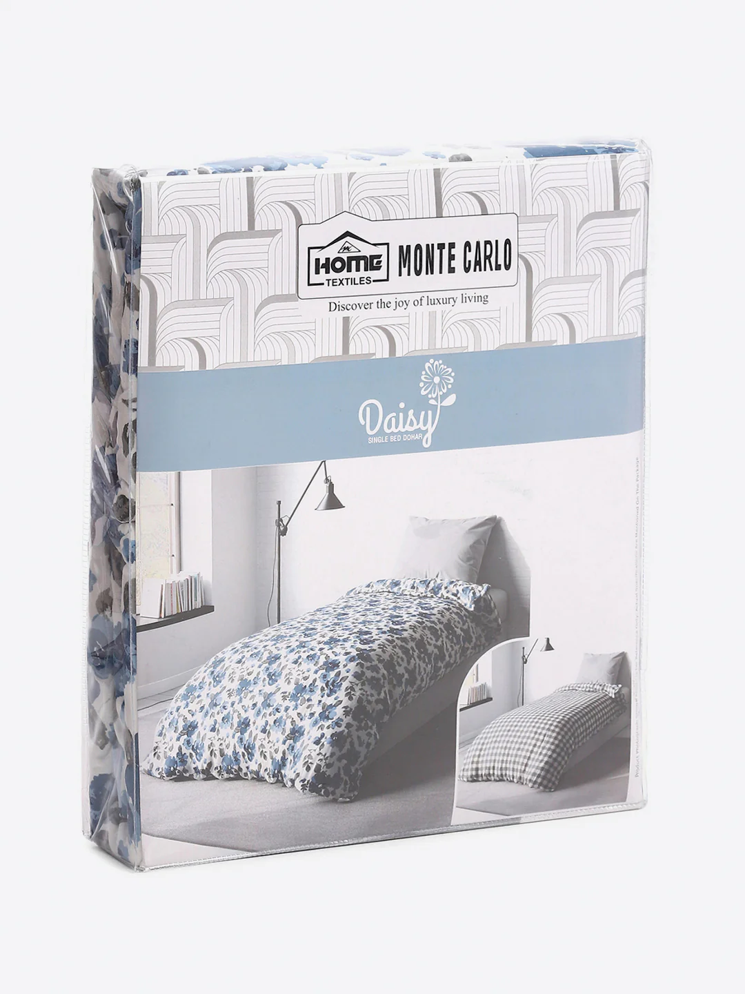 Floral Print Single Bed 150 GSM Dohar for Mild Winter - (Daisy) - Image 10
