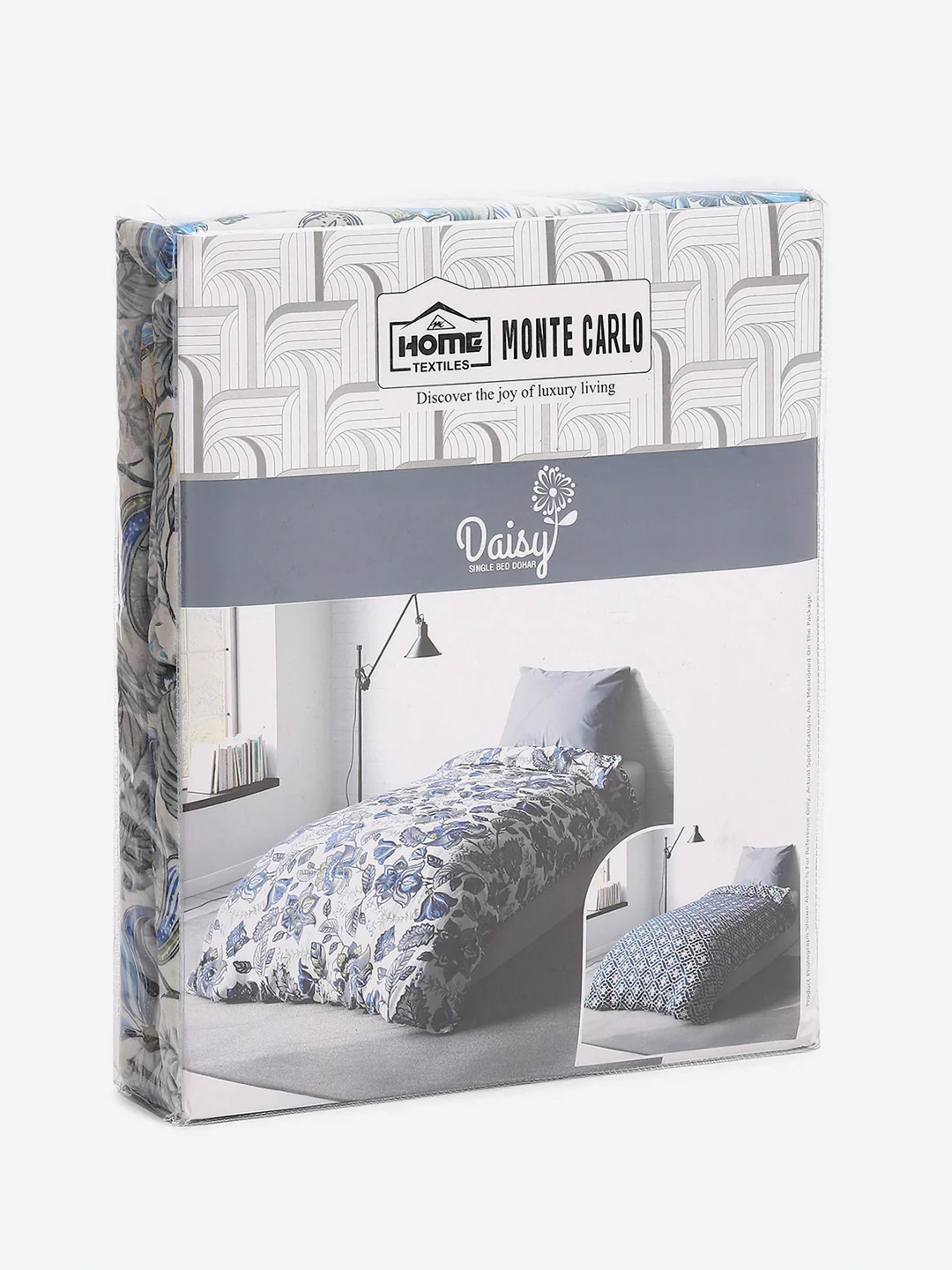 Floral Print Single Bed 150 GSM Dohar for Mild Winter - (Daisy) - Image 10