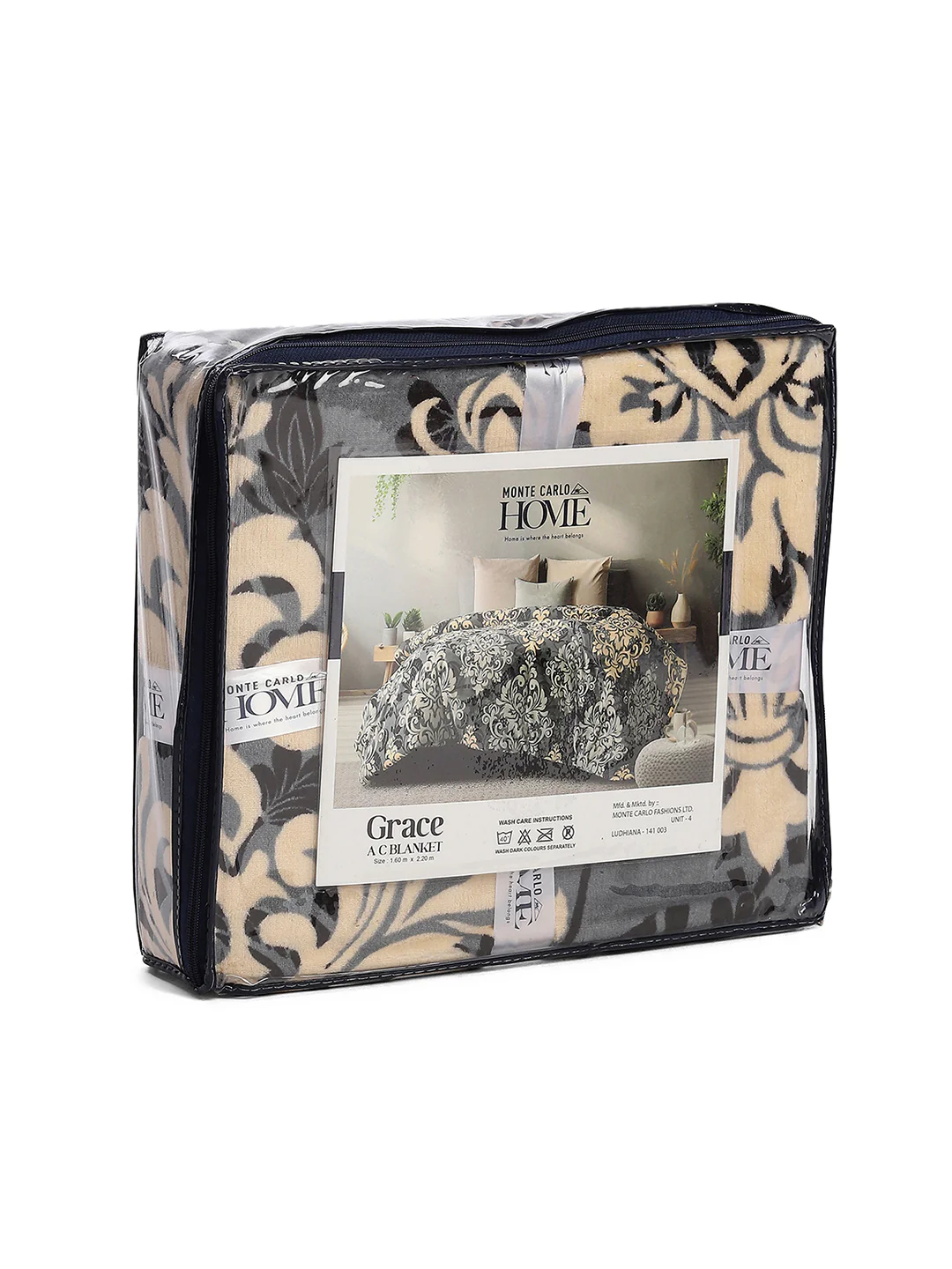 Floral Print Single Bed 210 GSM Blanket for AC Room - (Grace) - Image 8