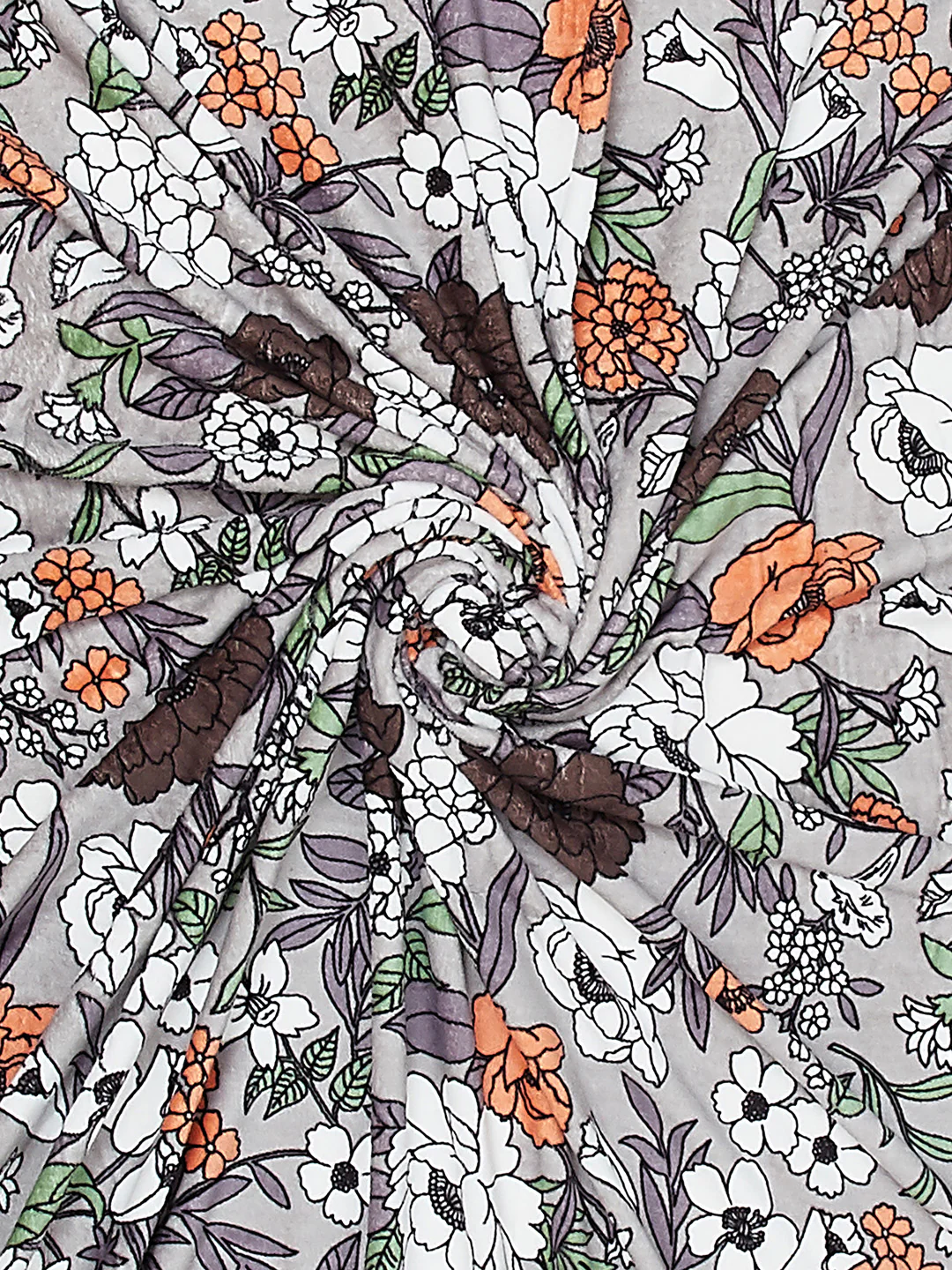 Floral Print Single Bed 210 GSM Blanket for AC Room - (Grace) - Image 6
