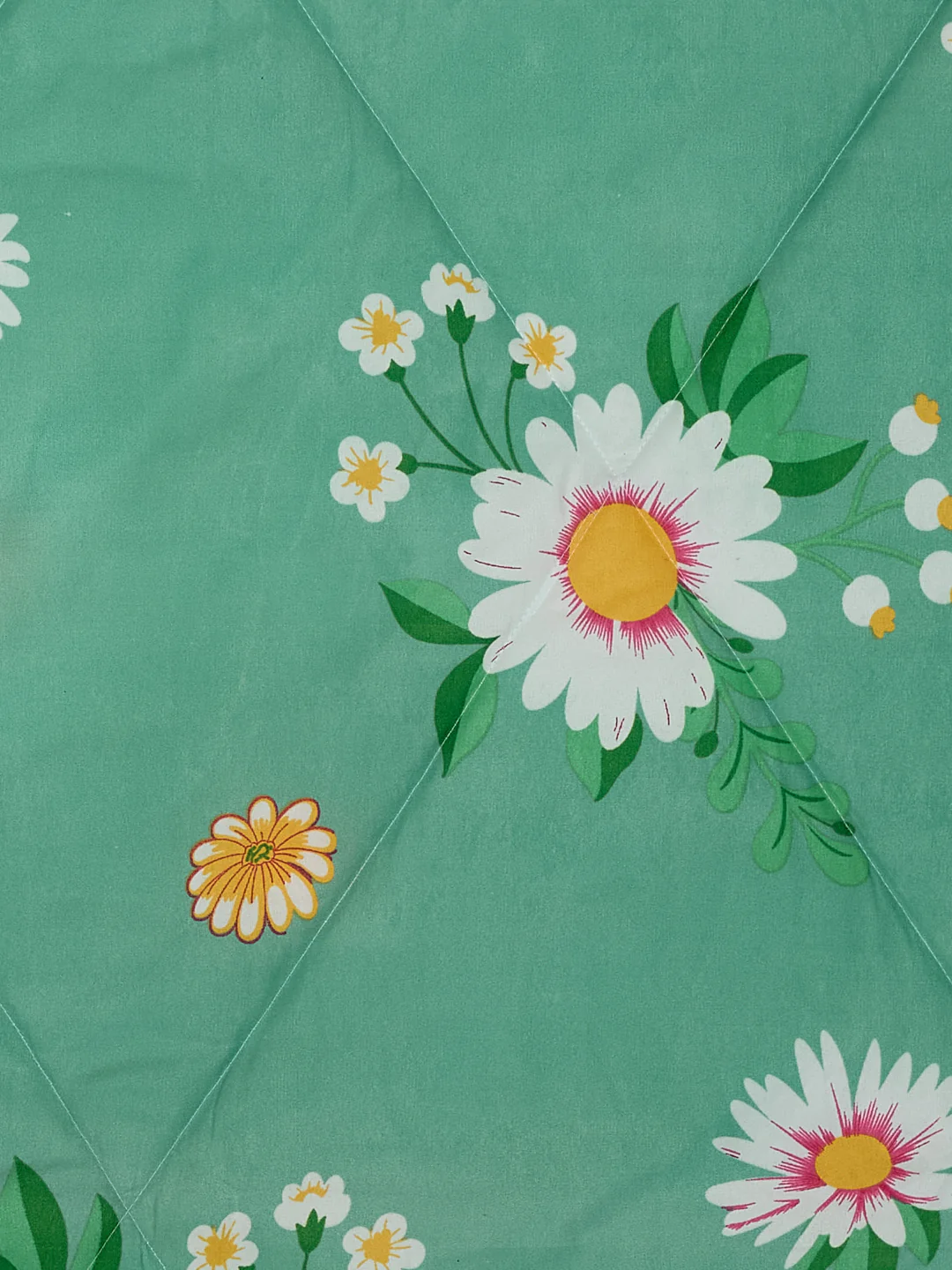Floral Print Single Bed 3 Ply 105 GSM Comforter Timeless Collection Weight 950 g - Image 6