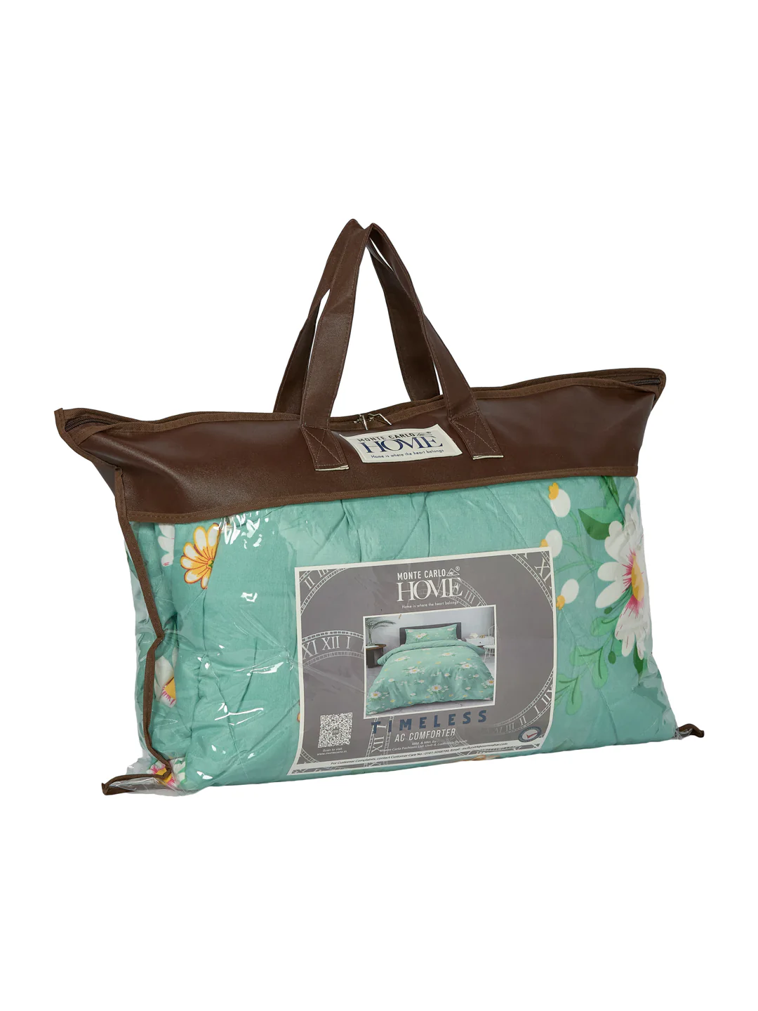 Floral Print Single Bed 3 Ply 105 GSM Comforter Timeless Collection Weight 950 g - Image 9