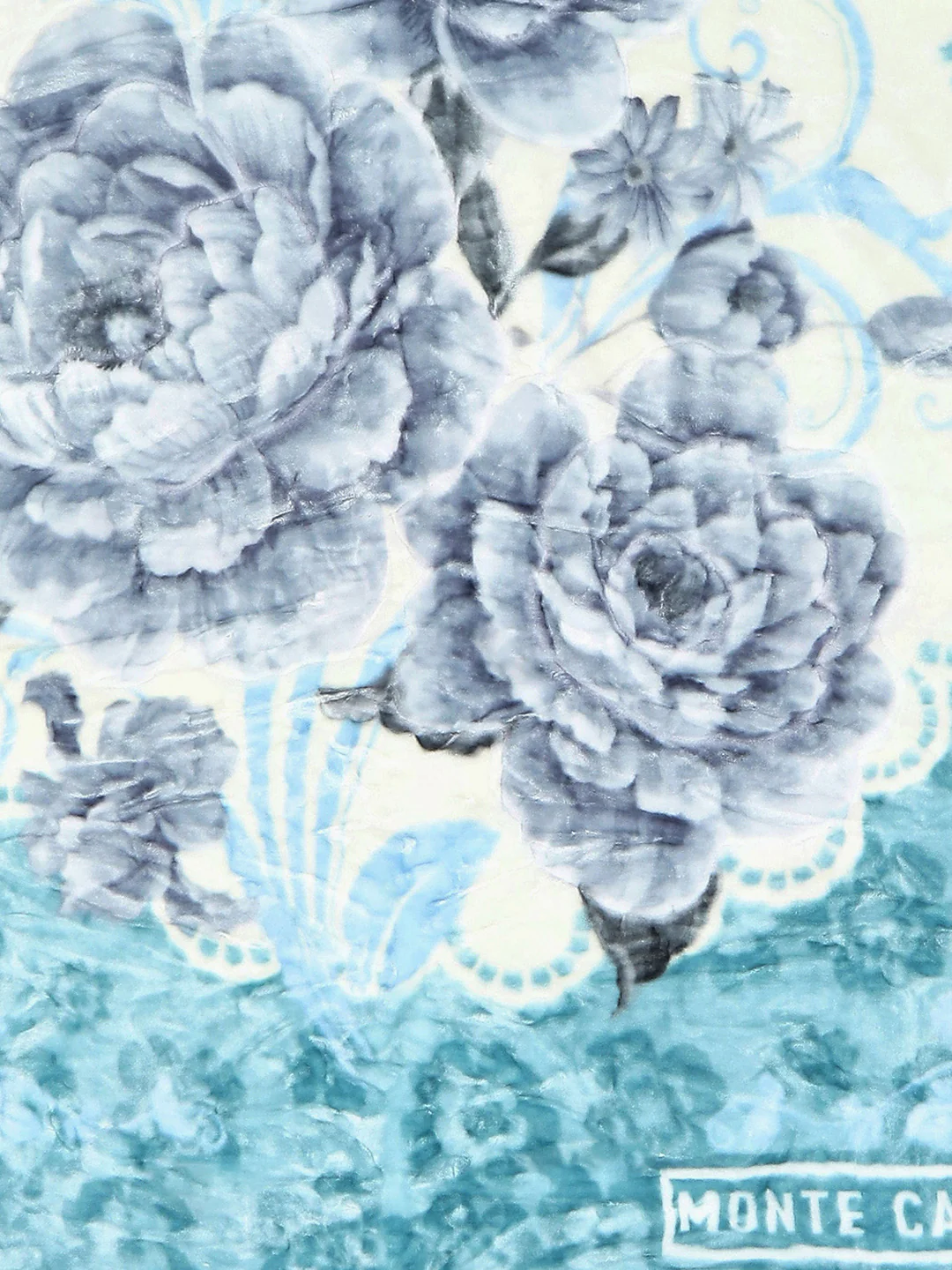 Floral Print Single Bed 852 GSM Blanket for Heavy Winter -2 Ply (Weight 3 kg) - Image 10