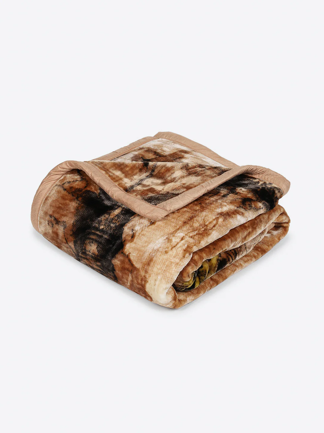 Floral Printed Double Bed 2 Ply, 947 GSM Blanket for Heavy Winter - (Bandhan) with Fragrance - Image 5