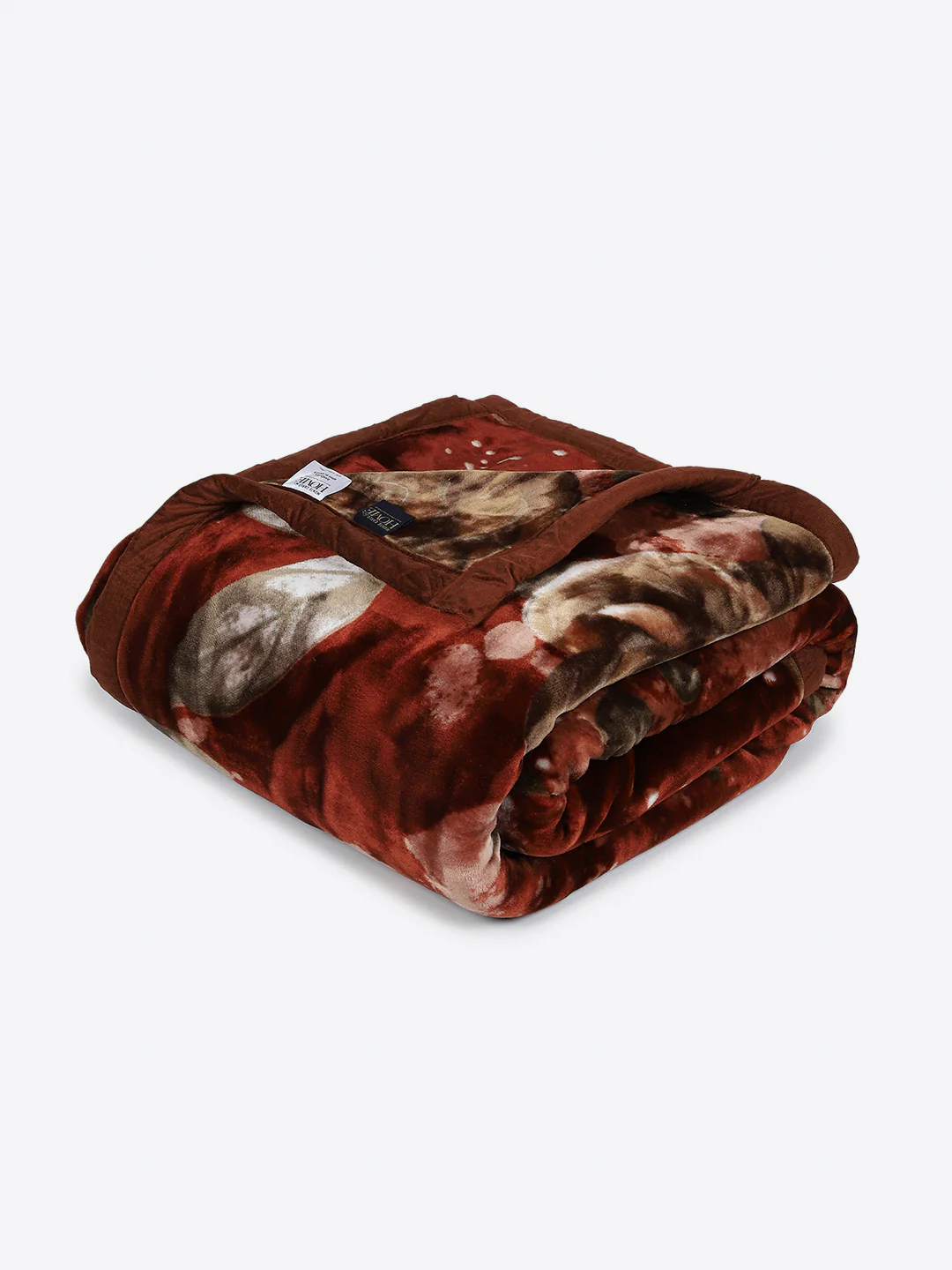 Floral Printed Double Bed 2 Ply, 947 GSM Blanket for Heavy Winter - (Bandhan) with Fragrance - Image 5