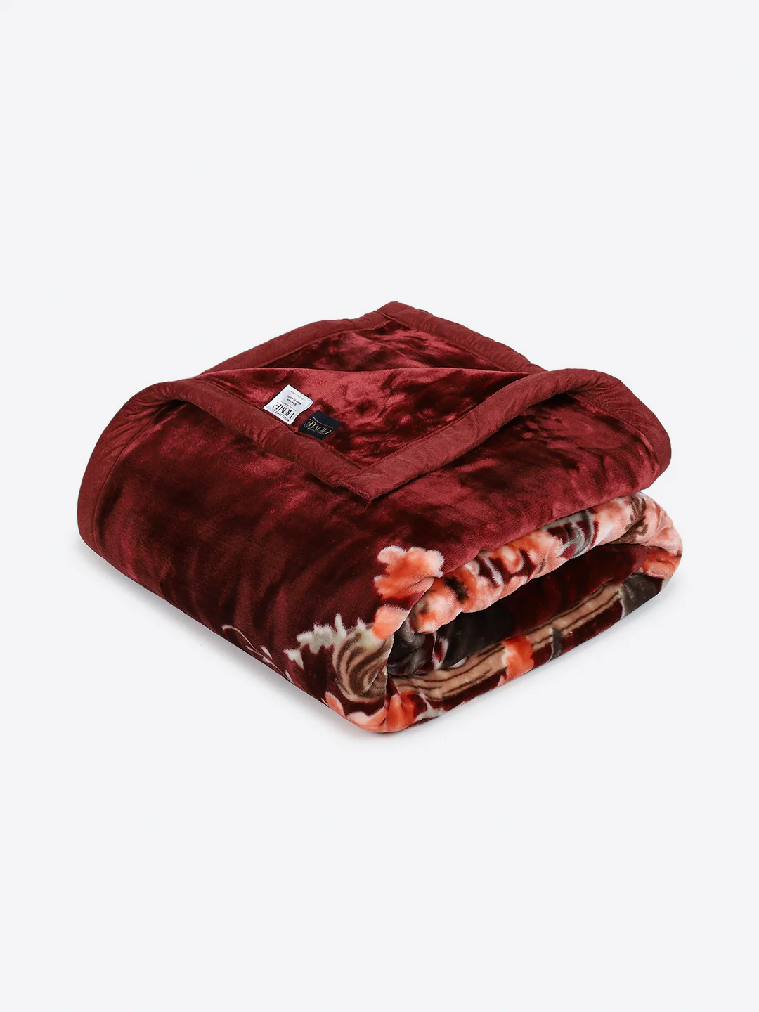 Floral Printed Double Bed 2 Ply, 947 GSM Blanket for Heavy Winter - (Bandhan) with Fragrance - Image 5
