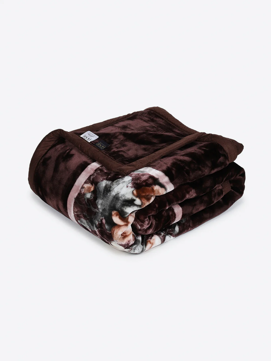 Floral Printed Double Bed 2 Ply, 947 GSM Blanket for Heavy Winter - (Bandhan) with Fragrance - Image 5