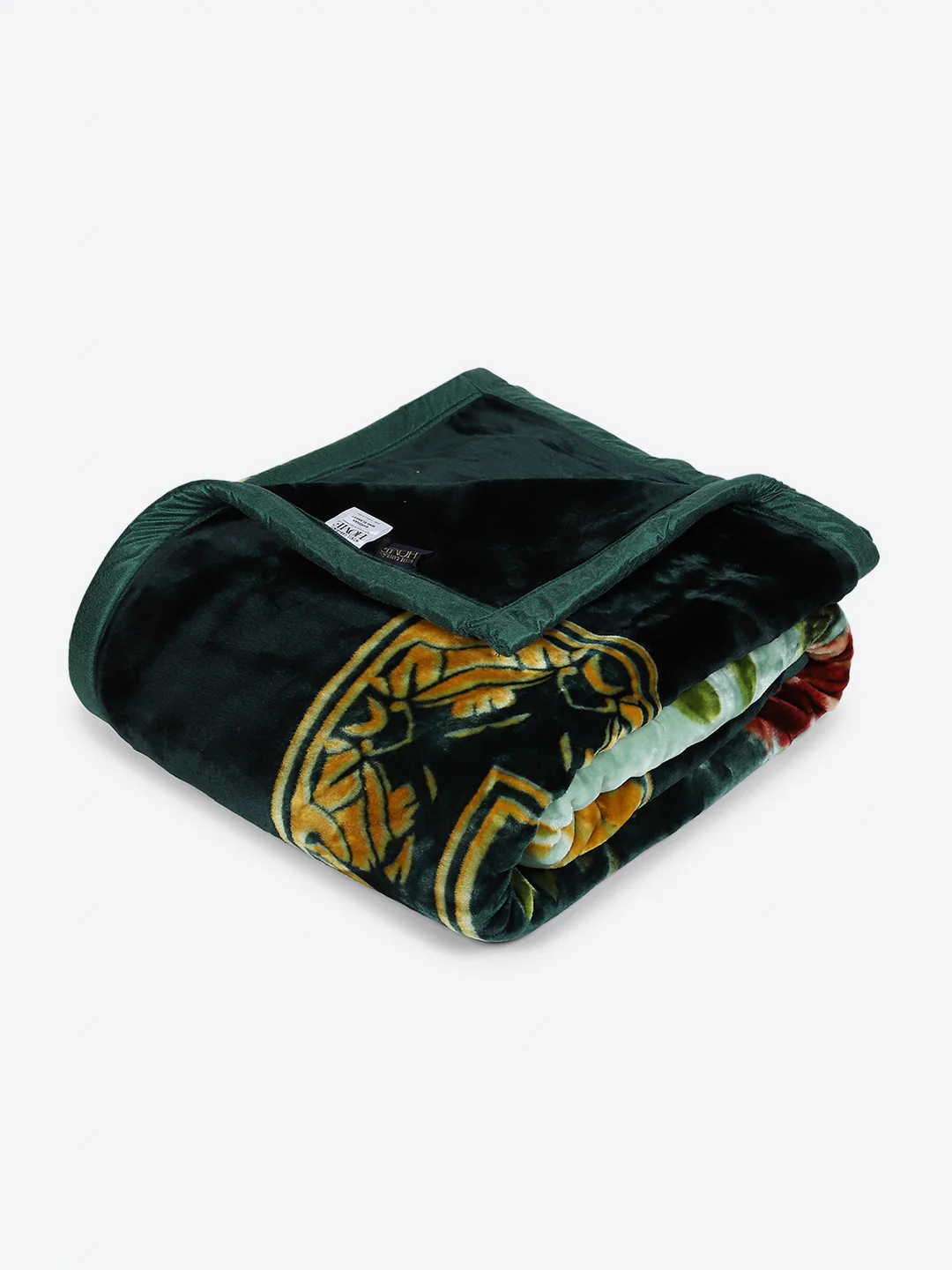Floral Printed Double Bed 2 Ply, 947 GSM Blanket for Heavy Winter - (Bandhan) with Fragrance - Image 5