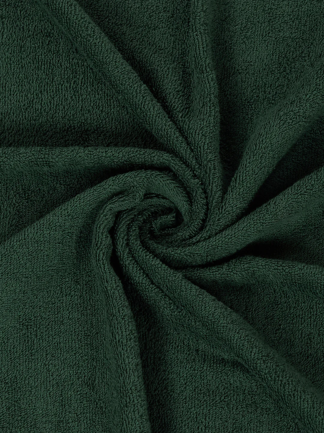 Forest Green Pure Cotton Solid 340 GSM Car Towel 1 Piece (Soho Collection) - Image 6