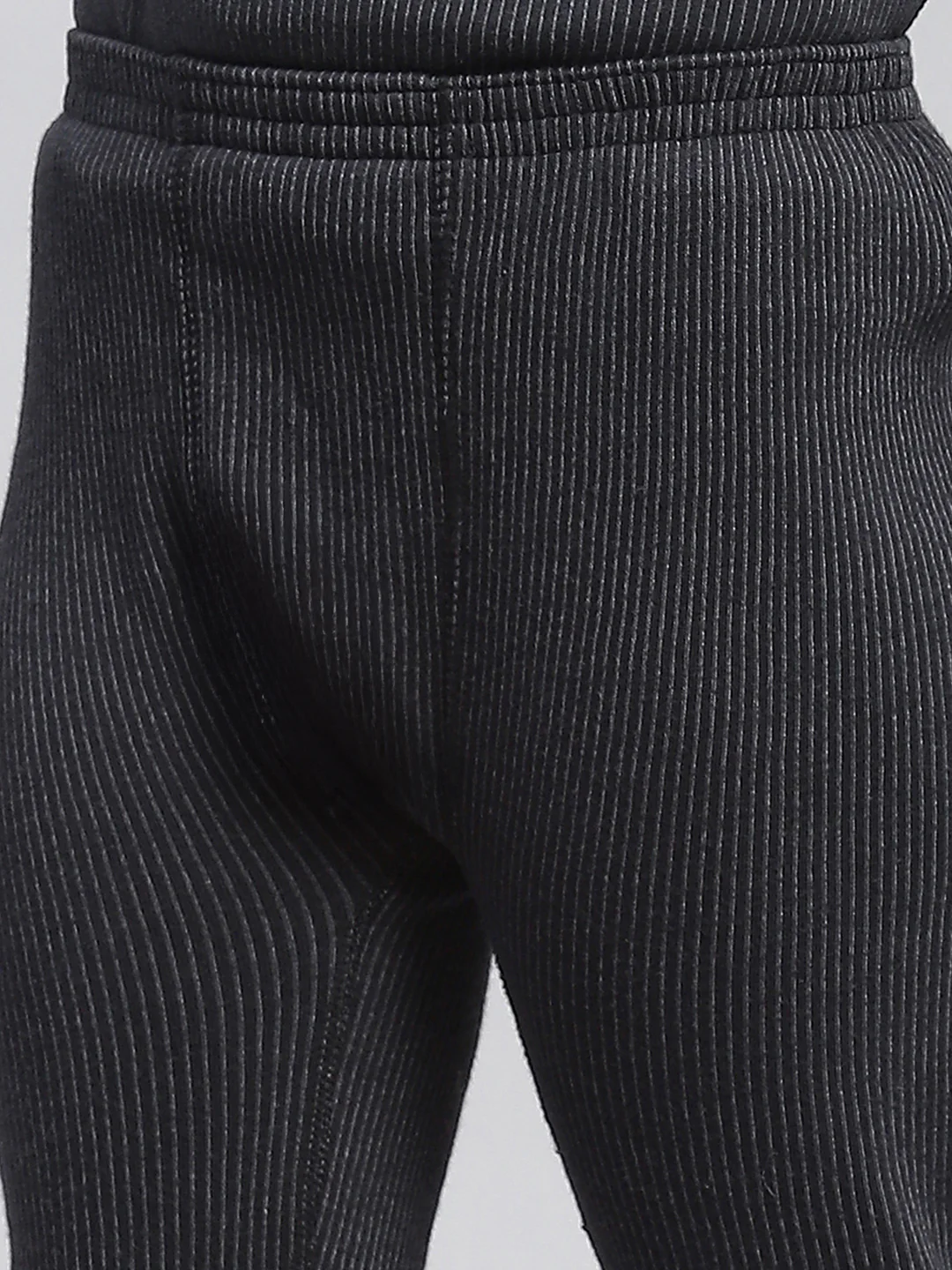 Girls Black Solid Thermal Lower - Image 6