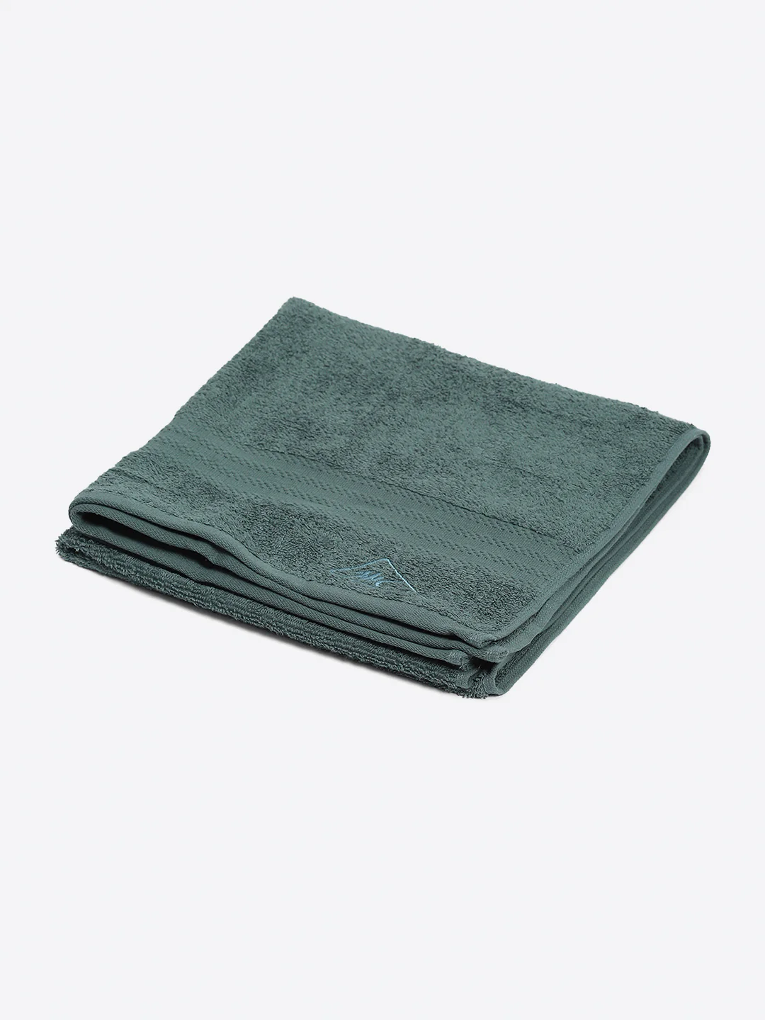Green Cotton Solid 400 GSM Bath Towel (Jazz) - Image 2