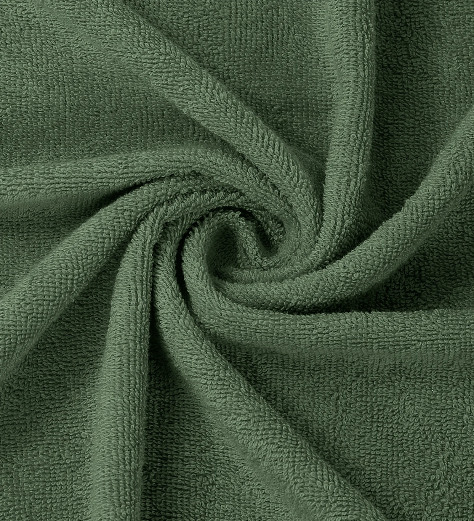 Green Pure Cotton Solid 380 GSM Bath Towel 1 Piece (Jazz Collection) - Image 7
