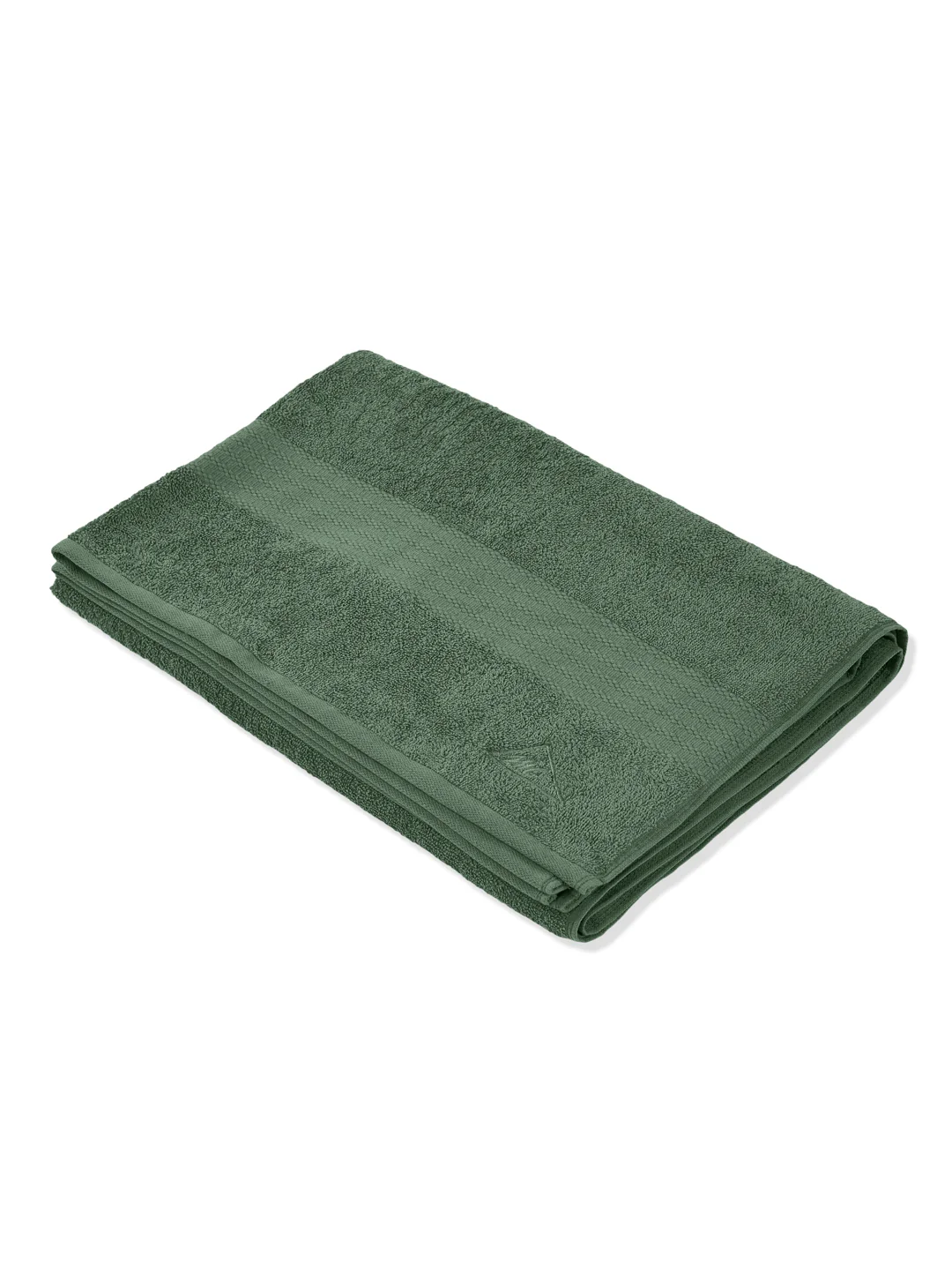 Green Pure Cotton Solid 380 GSM Car Towel 1 Piece (Jazz Collection) - Image 3
