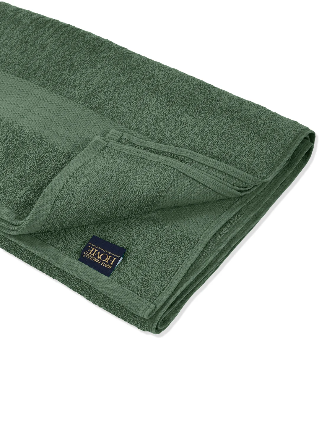 Green Pure Cotton Solid 380 GSM Car Towel 1 Piece (Jazz Collection) - Image 4