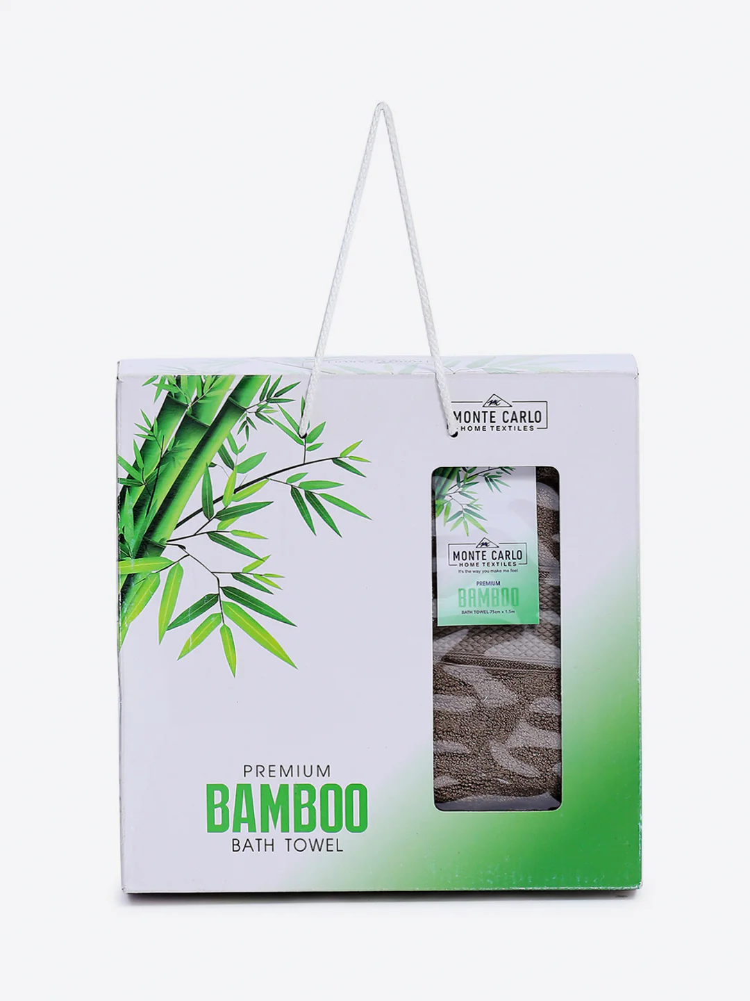 Grey Bamboo Solid 600 GSM Bath Towel (Bamboo) - Image 5