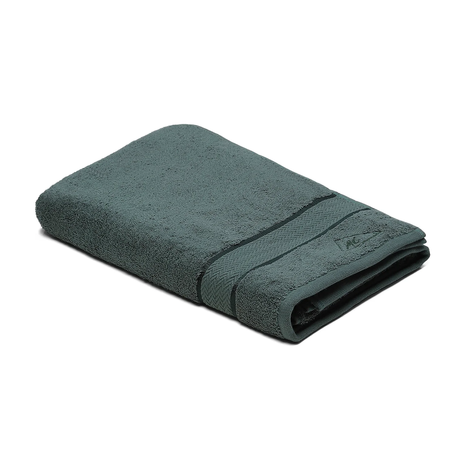 Grey Cotton 450 GSM Bath Towel - Image 2