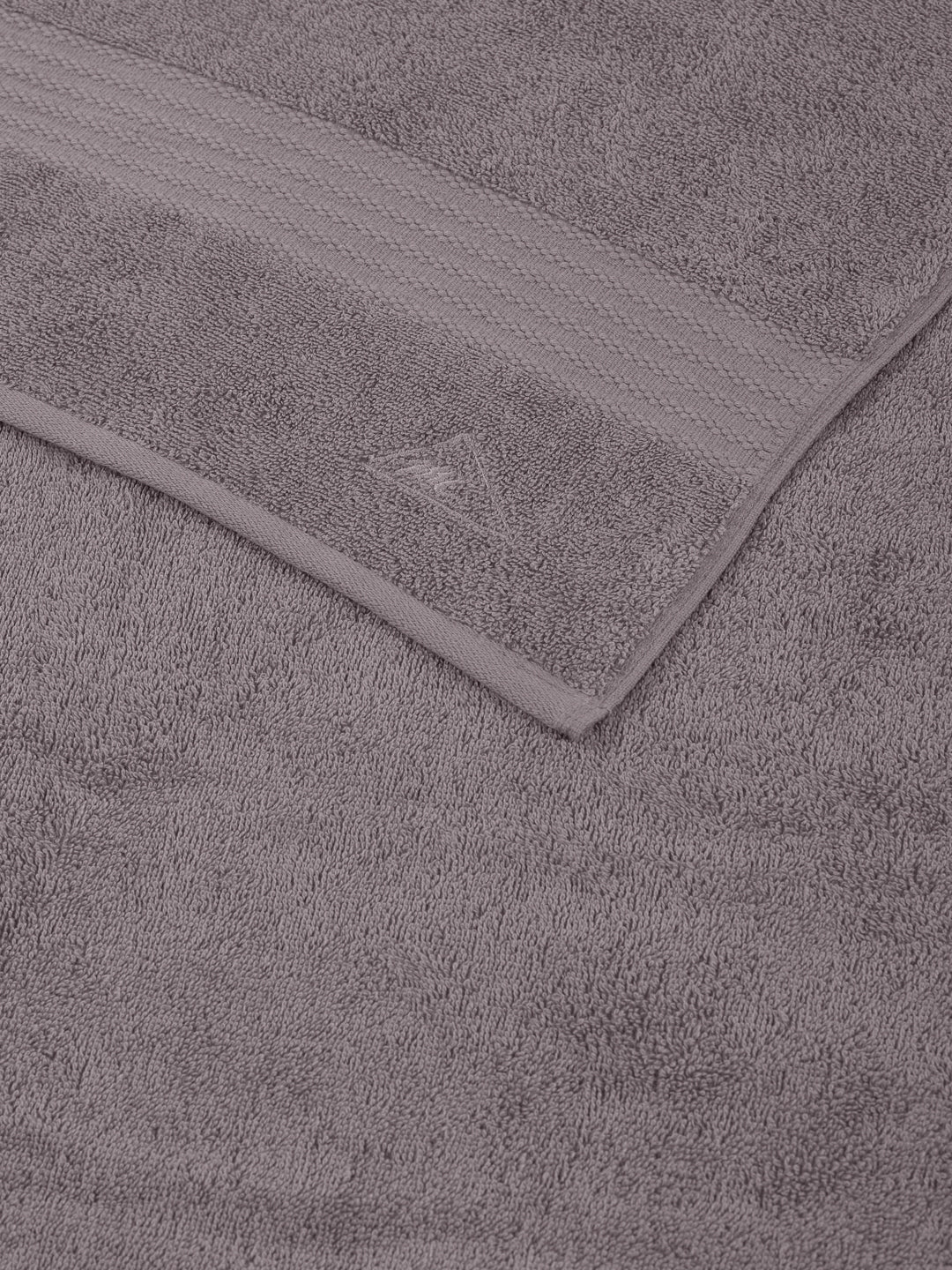 Grey Pure Cotton Solid 380 GSM Car Towel 1 Piece (Jazz Collection) - Image 5