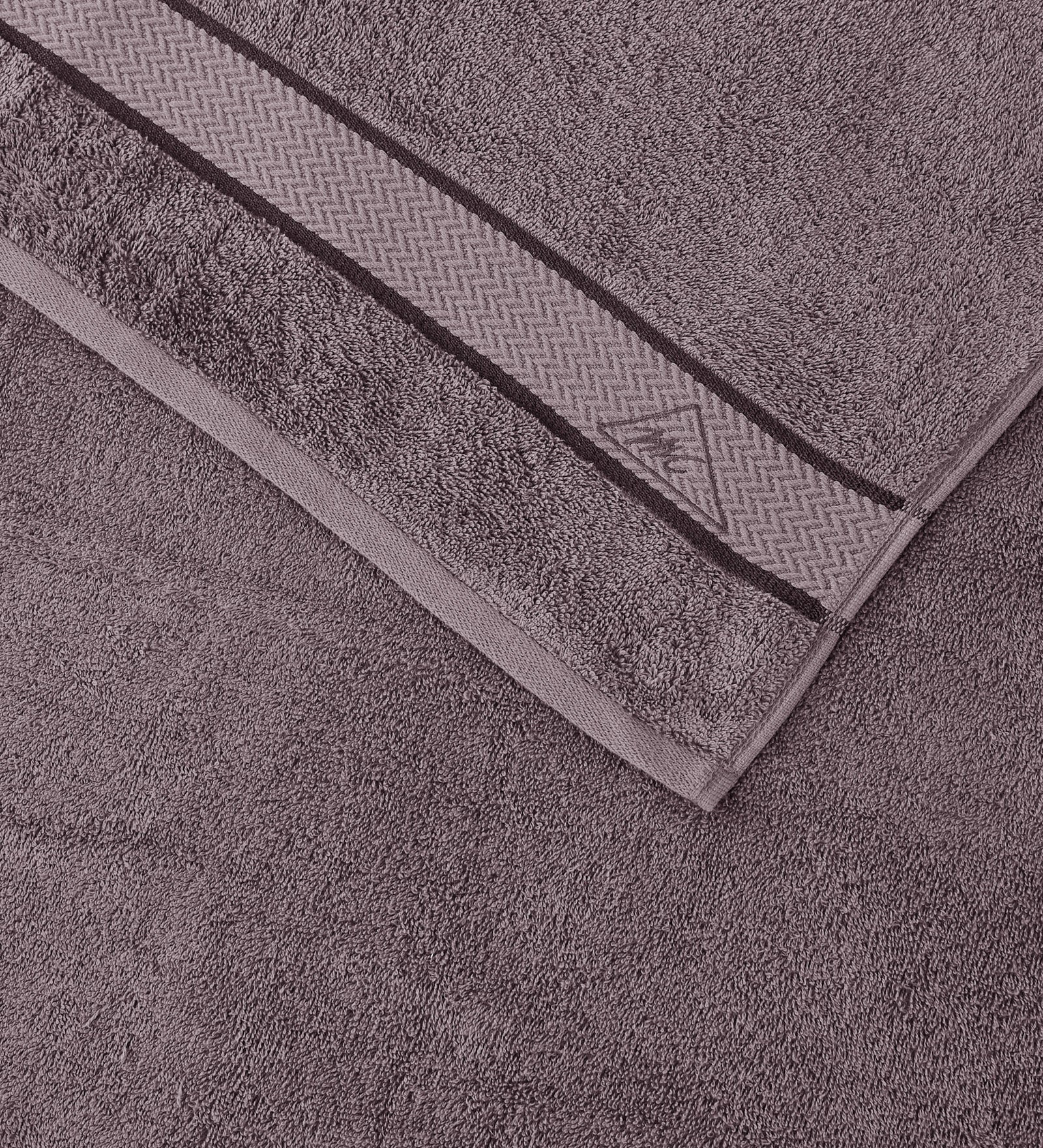 Grey Pure Cotton Solid 450 GSM Bath Towel 1 Piece (Oasis Collection) - Image 6