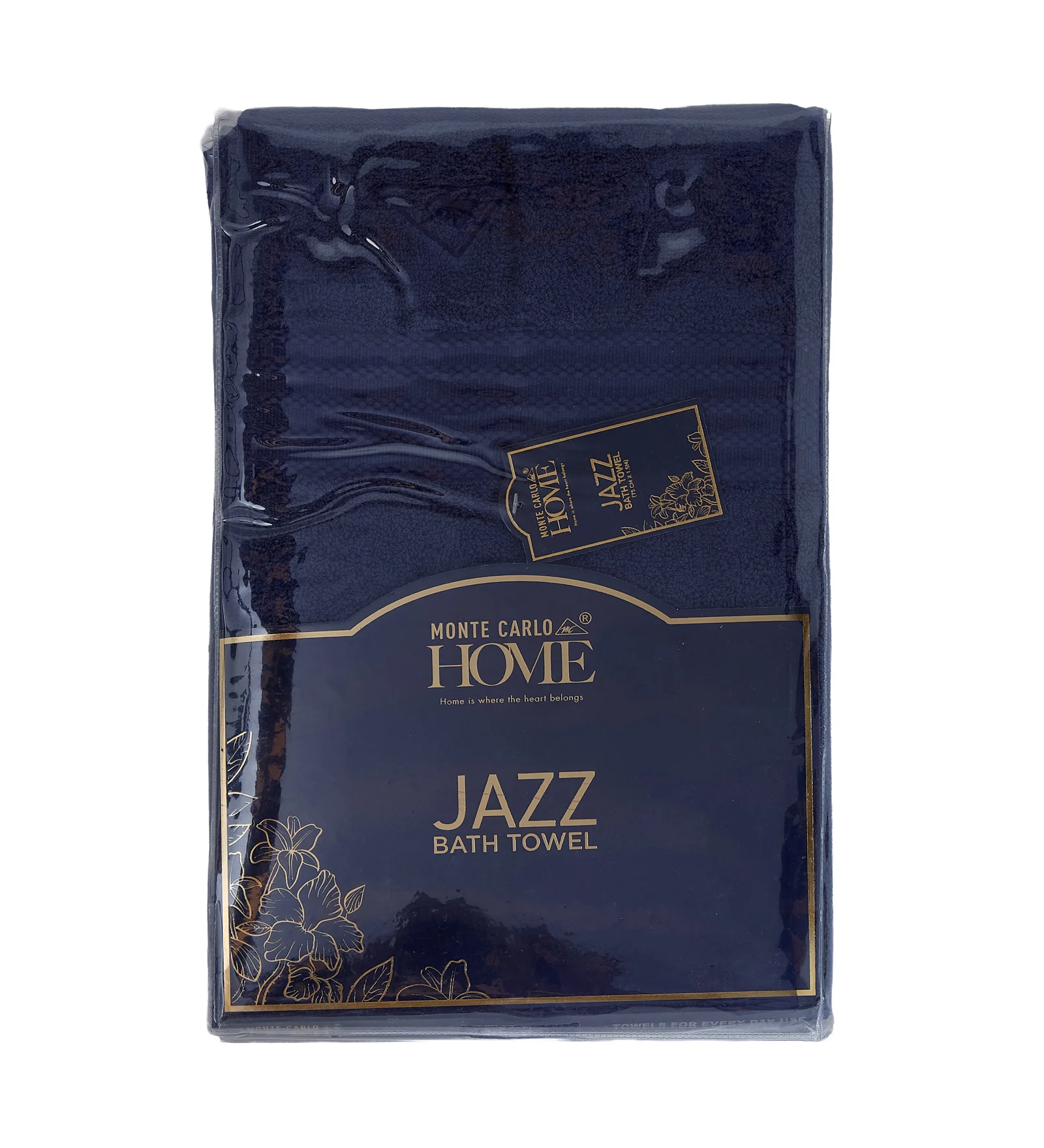 Insignia Blue Pure Cotton Solid 380 GSM Bath Towel 1 Piece (Jazz Collection) - Image 9