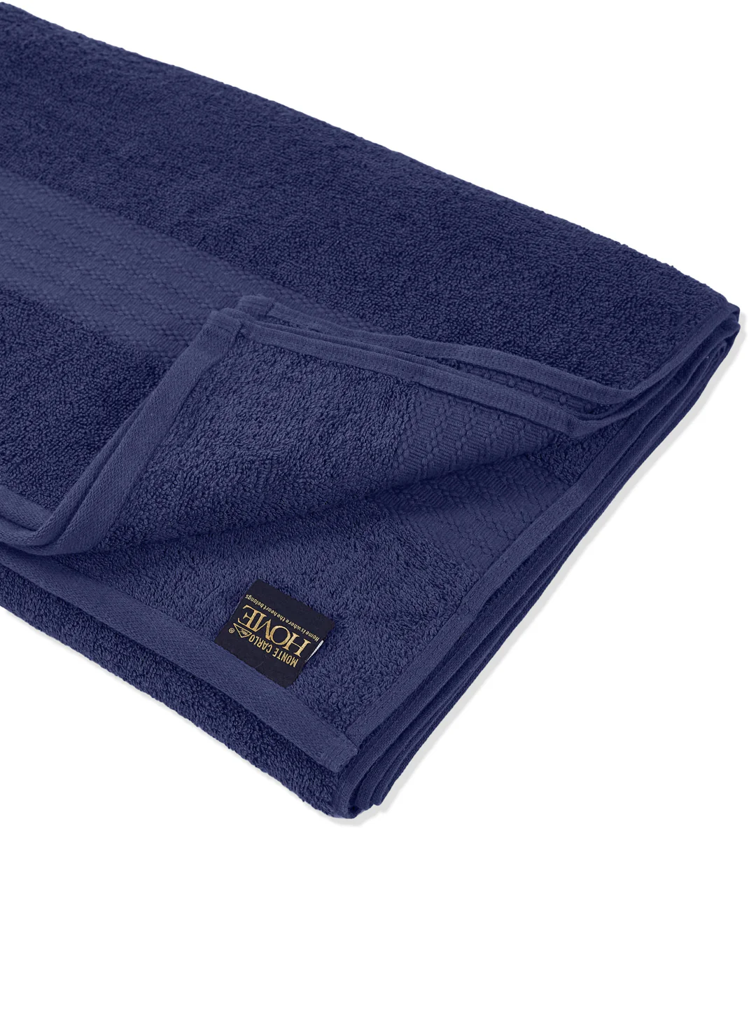 Insignia Blue Pure Cotton Solid 380 GSM Car Towel 1 Piece (Jazz Collection) - Image 4