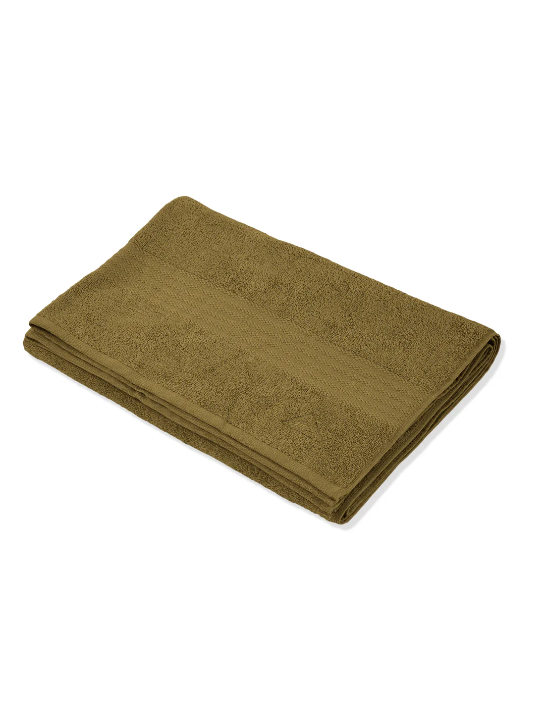 Khaki Pure Cotton Solid 380 GSM Car Towel 1 Piece (Jazz Collection) - Image 3