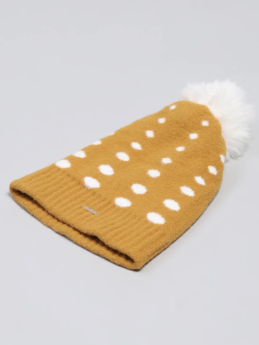 Kids Mustard Self Design Cap - Image 6