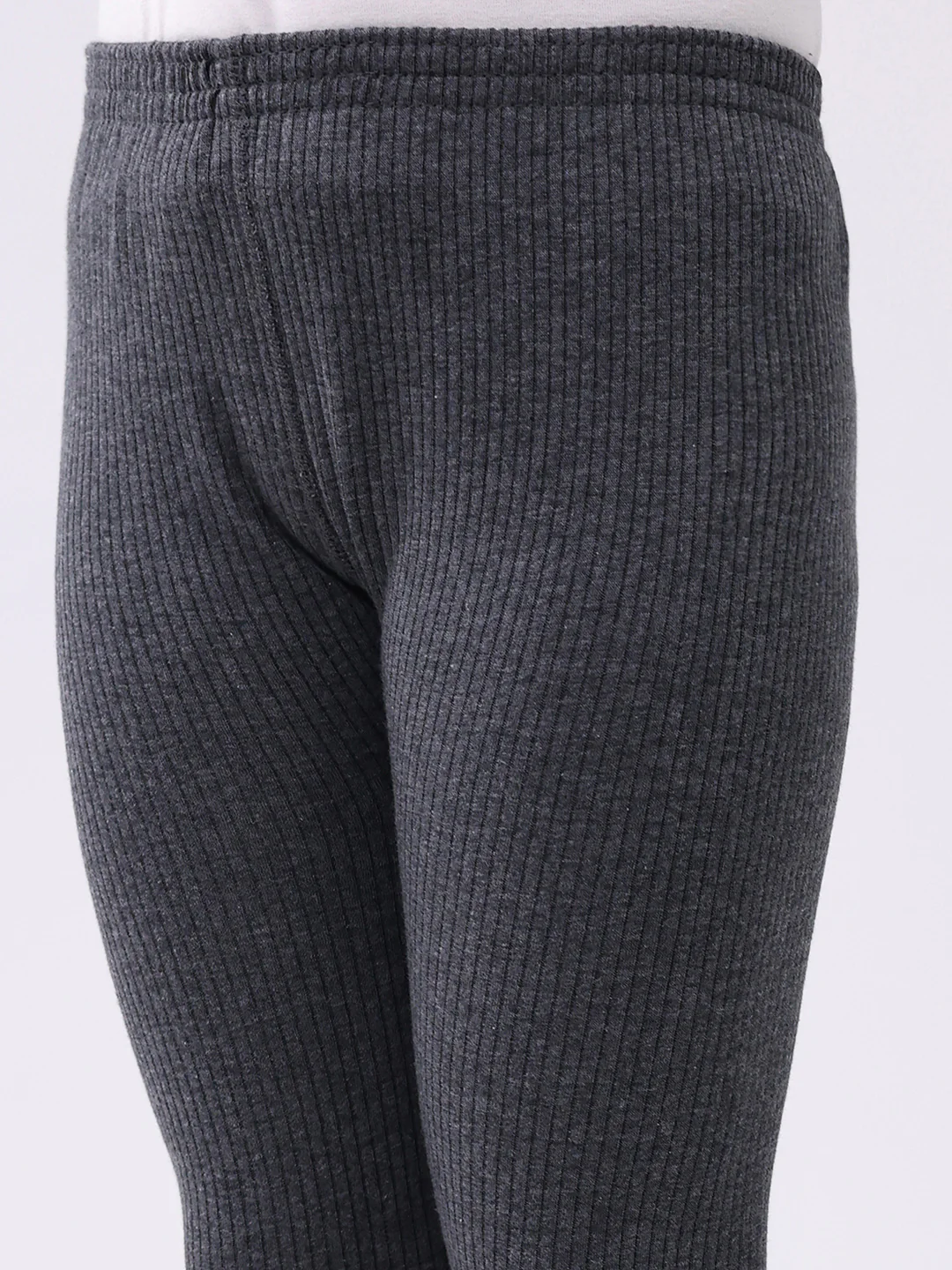 Kids-Unisex Charcoal Solid Thermal Lower - Image 6