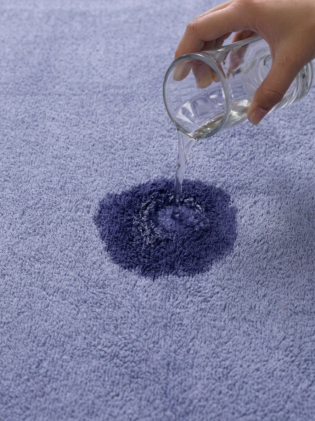 Lavender Pure Cotton Solid 340 GSM Car Towel 1 Piece (Soho Collection) - Image 2