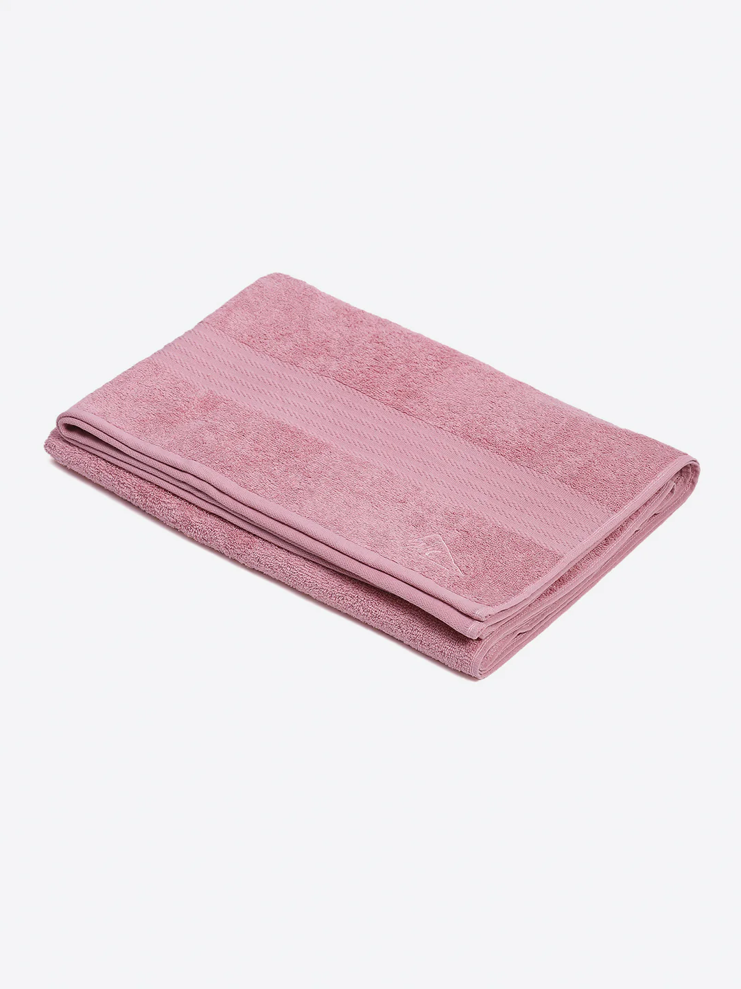 Light Pink Cotton Solid 400 GSM Car Towel (Jazz) - Image 2