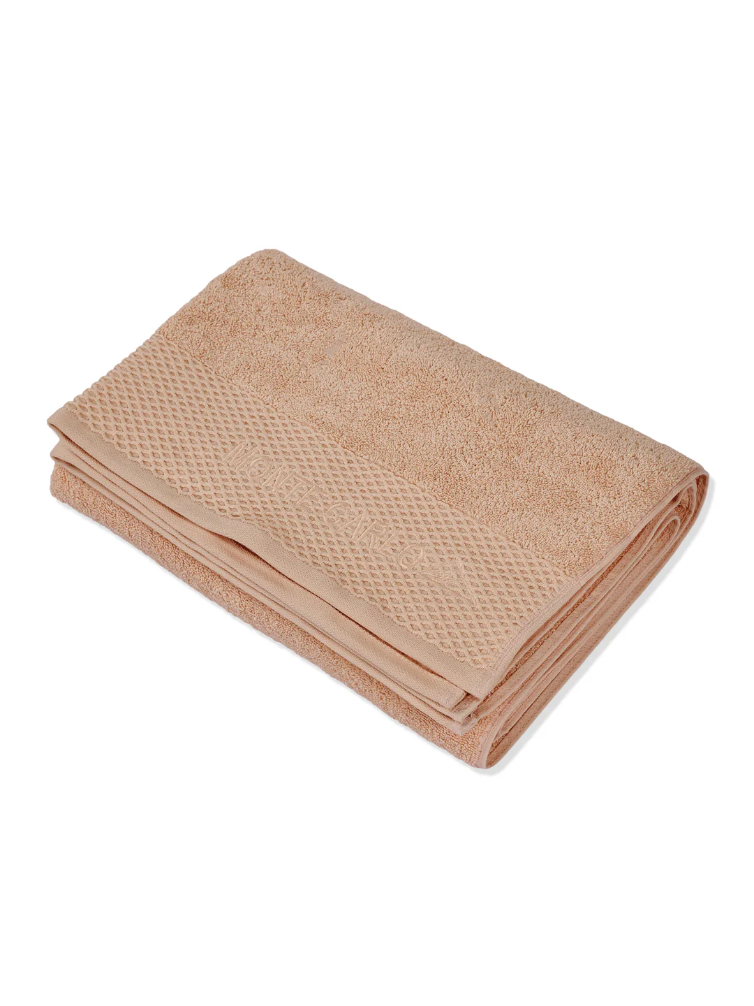Luxury Beige 100% Cotton Solid 650 GSM Bath Towel Egyptian 1 Pc Box Pack - Image 4