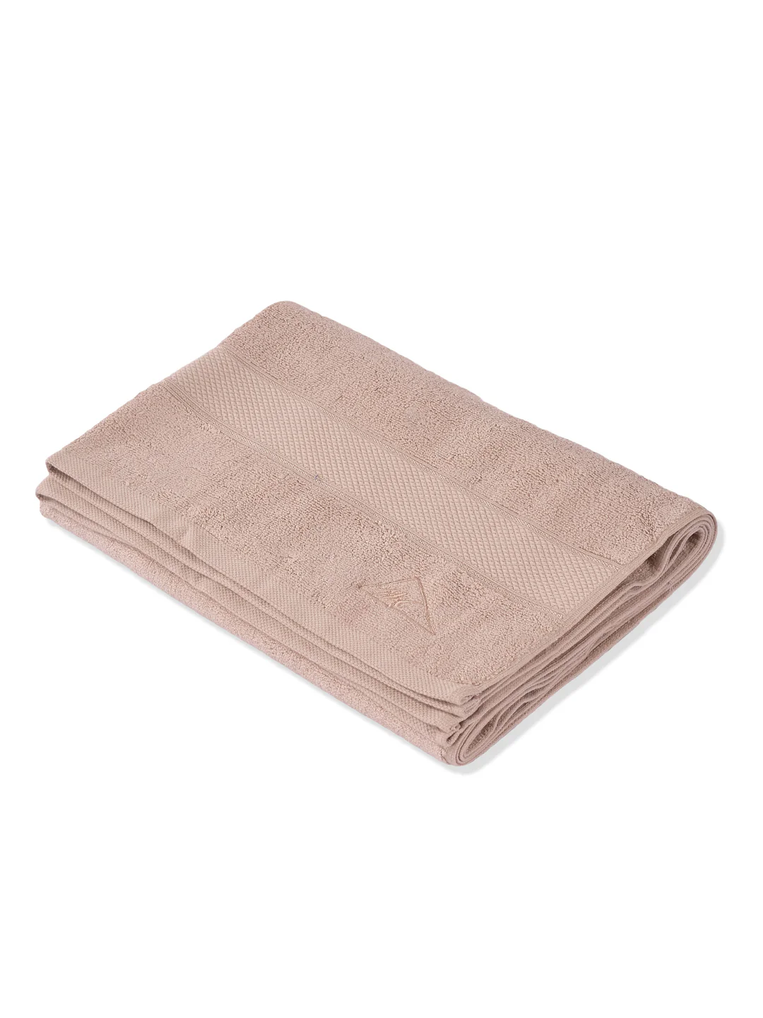 Luxury Beige Bamboo Cotton Solid 600 GSM Bath Towel Eco Bamboo 1 Pc Pvc Pack - Image 4