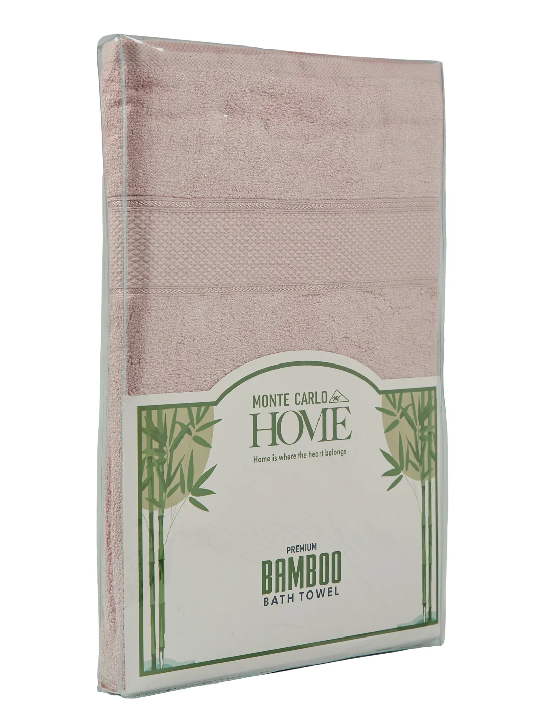 Luxury Beige Bamboo Cotton Solid 600 GSM Bath Towel Eco Bamboo 1 Pc Pvc Pack - Image 9
