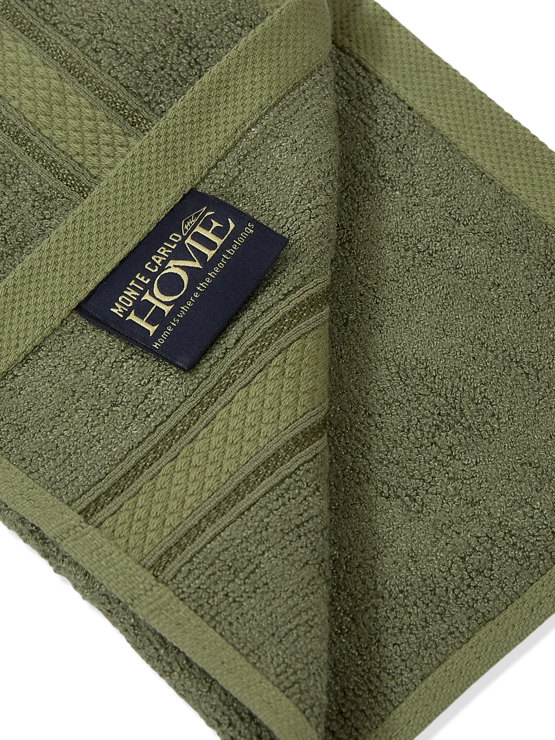 Luxury Burnt Olive Solid 600 GSM Face Towel 4 Pc Set (Eco Bamboo Collection) - Image 5