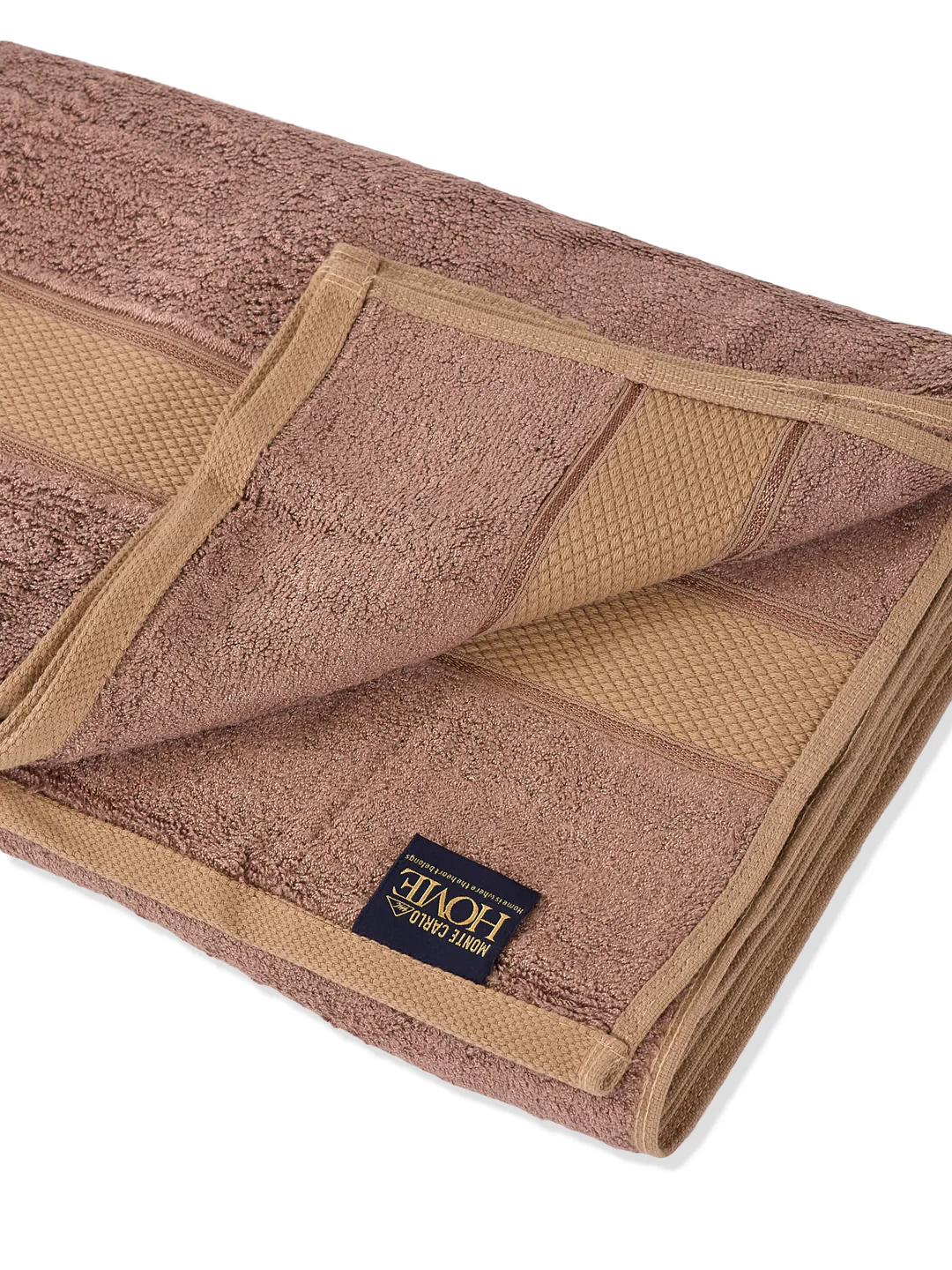 Luxury Camel Brown Bamboo Cotton Solid 600 GSM Bath Towel Eco Bamboo 1 Pc Pvc Pack - Image 5