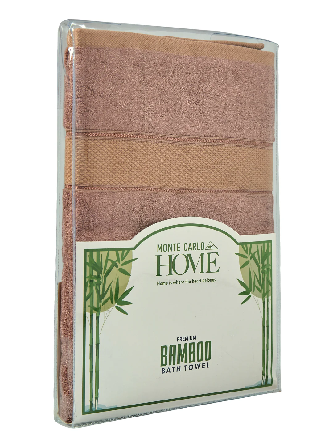 Luxury Camel Brown Bamboo Cotton Solid 600 GSM Bath Towel Eco Bamboo 1 Pc Pvc Pack - Image 9