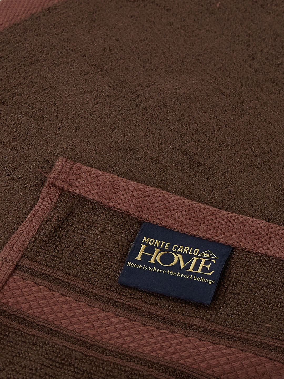 Luxury Camel Brown Solid 600 GSM Face Towel 4 Pc Set (Eco Bamboo Collection) - Image 5