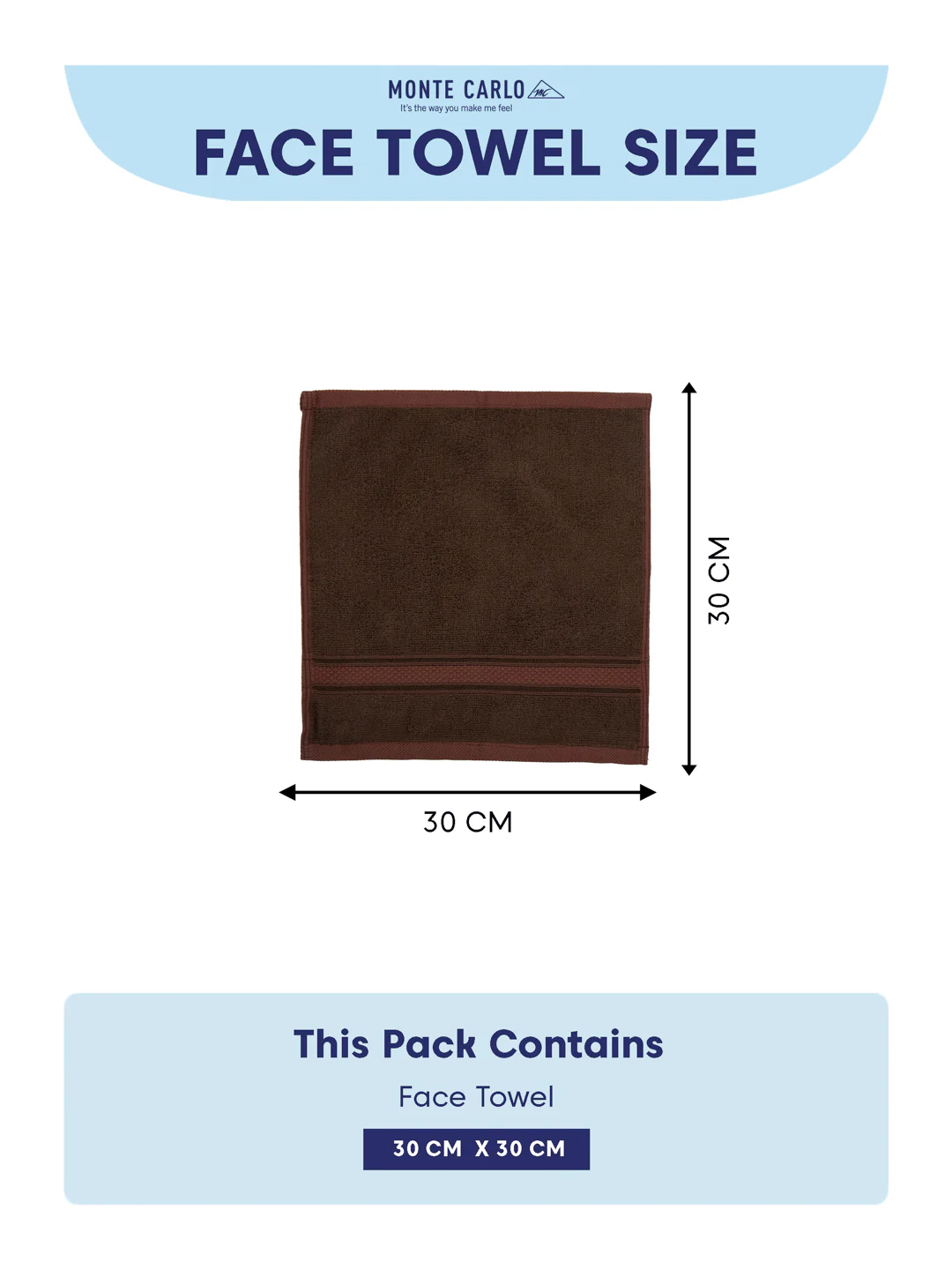 Luxury Camel Brown Solid 600 GSM Face Towel 4 Pc Set (Eco Bamboo Collection) - Image 7