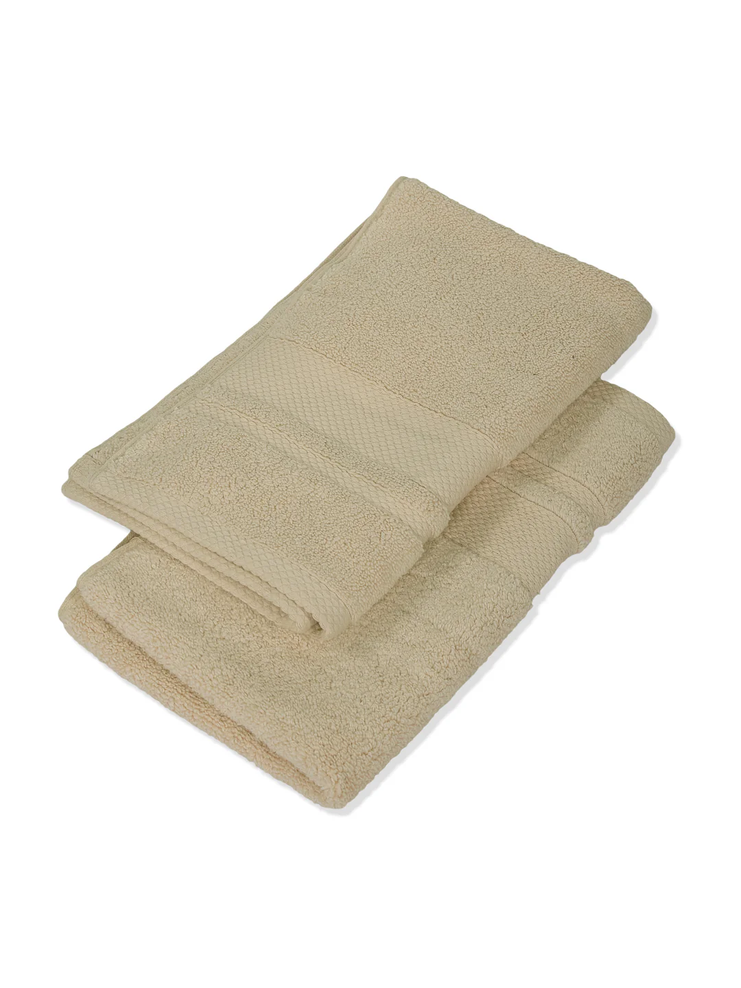 Luxury Cream 100% Cotton Solid 625 GSM Hand Towel Eusapia 2 Pc Set Box Pack - Image 6