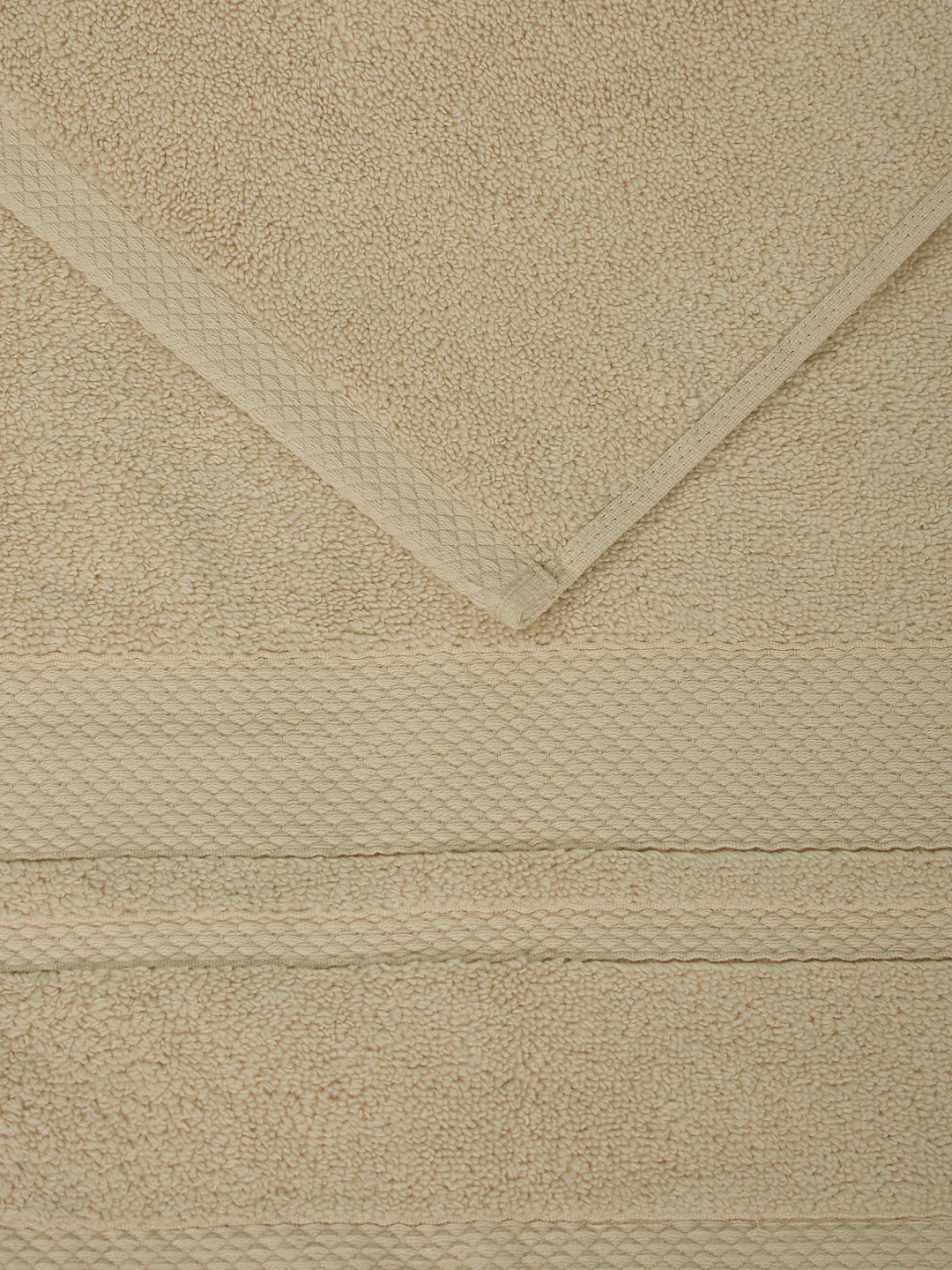 Luxury Cream 100% Cotton Solid 625 GSM Hand Towel Eusapia 2 Pc Set Box Pack - Image 9