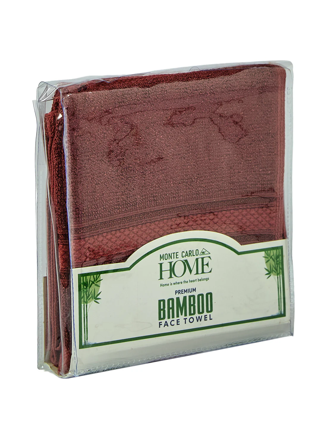 Luxury Deep Taupe Solid 600 GSM Face Towel 4 Pc Set (Eco Bamboo Collection) - Image 8