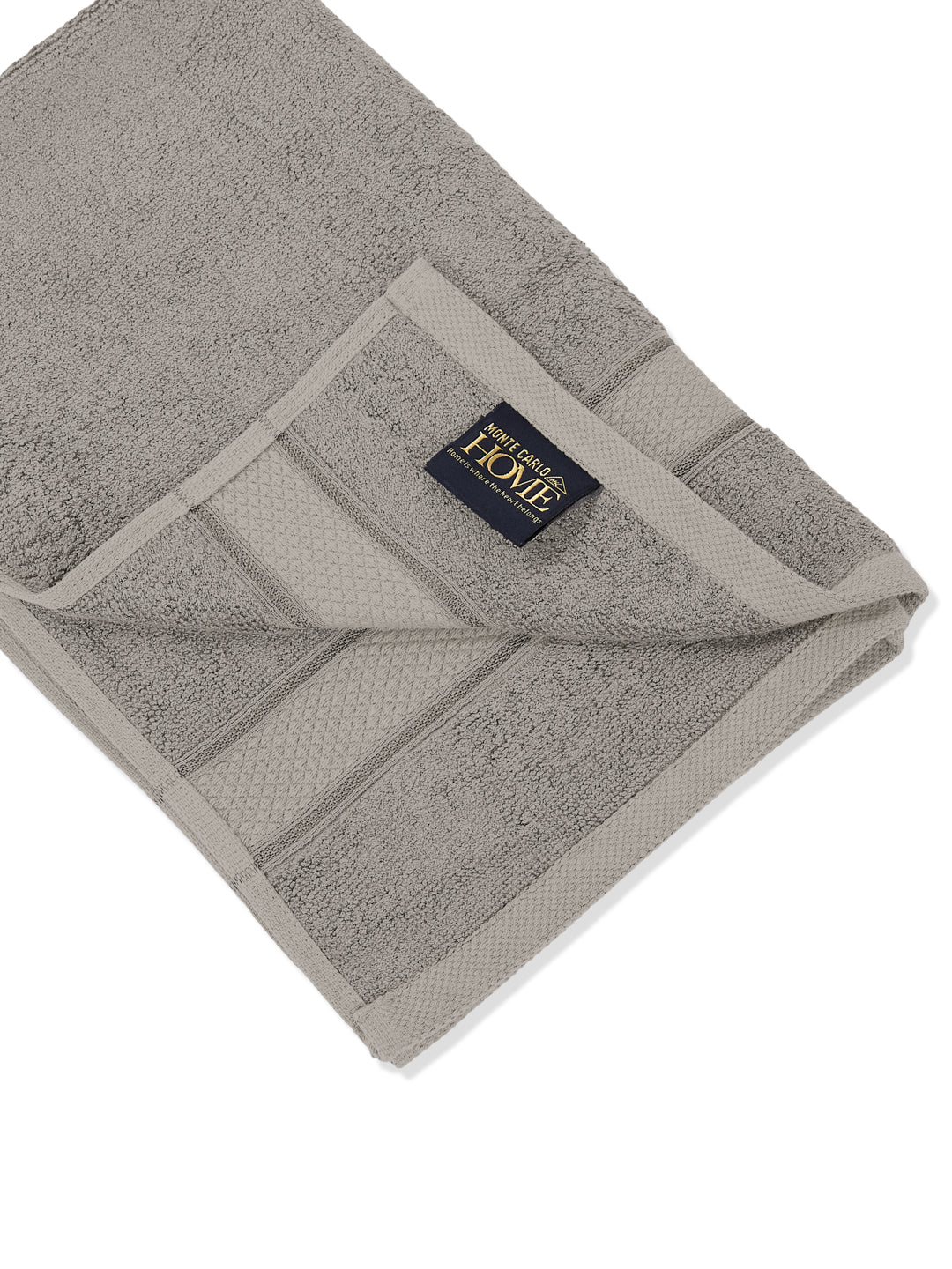 Luxury Light Grey 100% Cotton Solid 625 GSM Hand Towel Eusapia 2 Pc Set Box Pack - Image 8