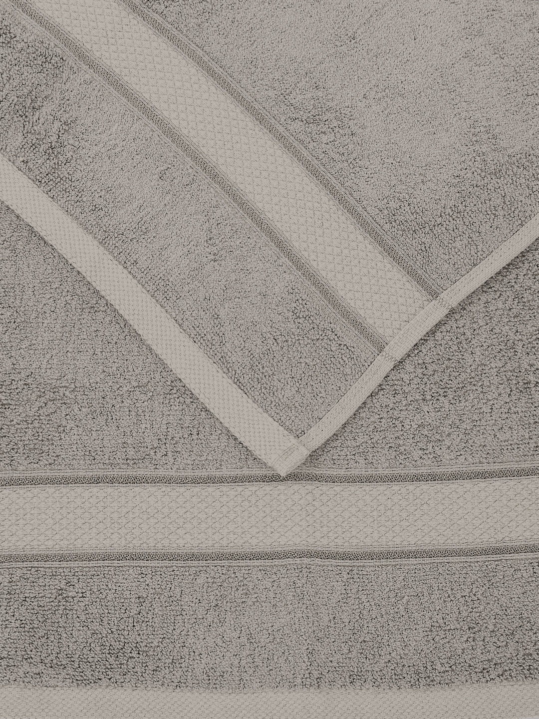 Luxury Light Grey 100% Cotton Solid 625 GSM Hand Towel Eusapia 2 Pc Set Box Pack - Image 9