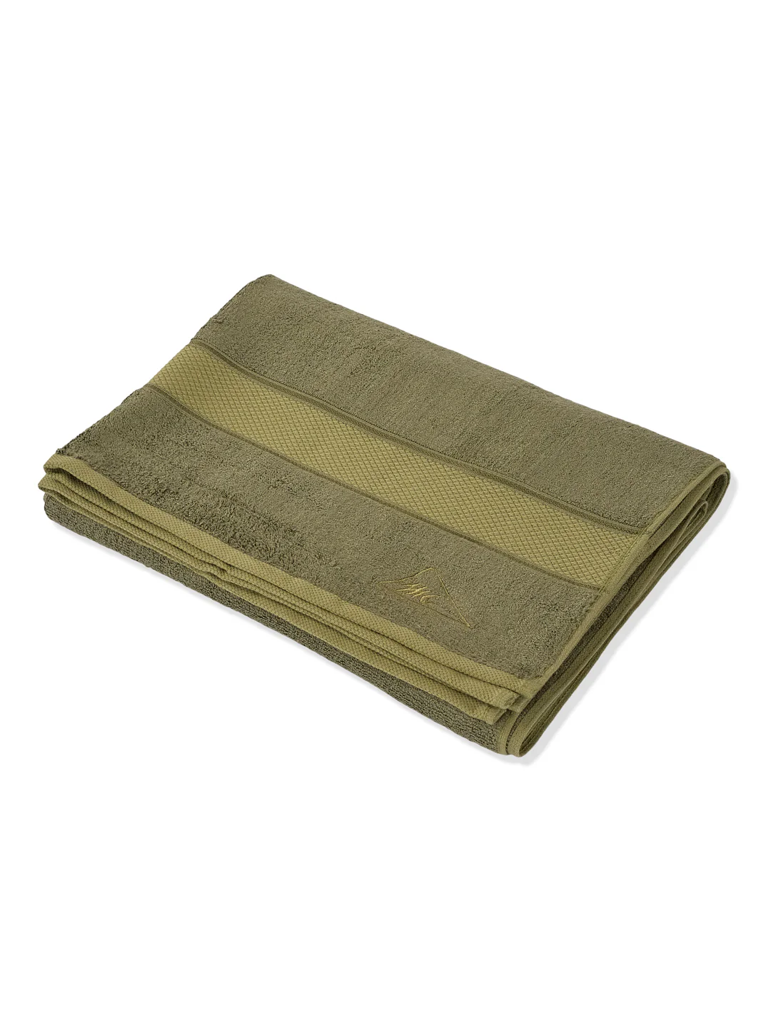 Luxury Olive Bamboo Cotton Solid 600 GSM Bath Towel Eco Bamboo 1 Pc Pvc Pack - Image 4
