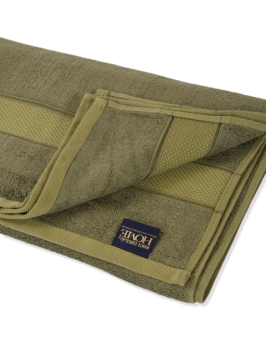Luxury Olive Bamboo Cotton Solid 600 GSM Bath Towel Eco Bamboo 1 Pc Pvc Pack - Image 5